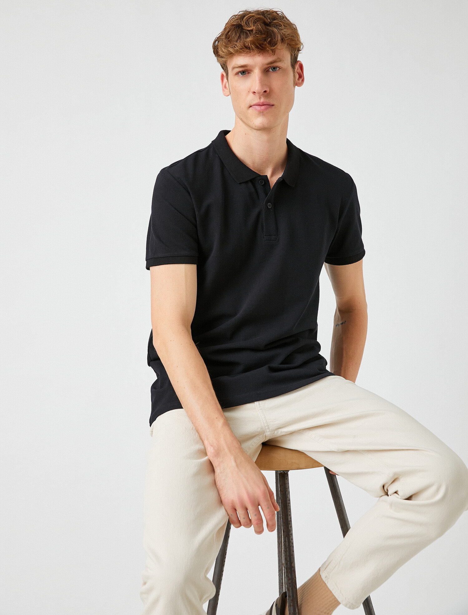   Basic Polo Yaka Tişört