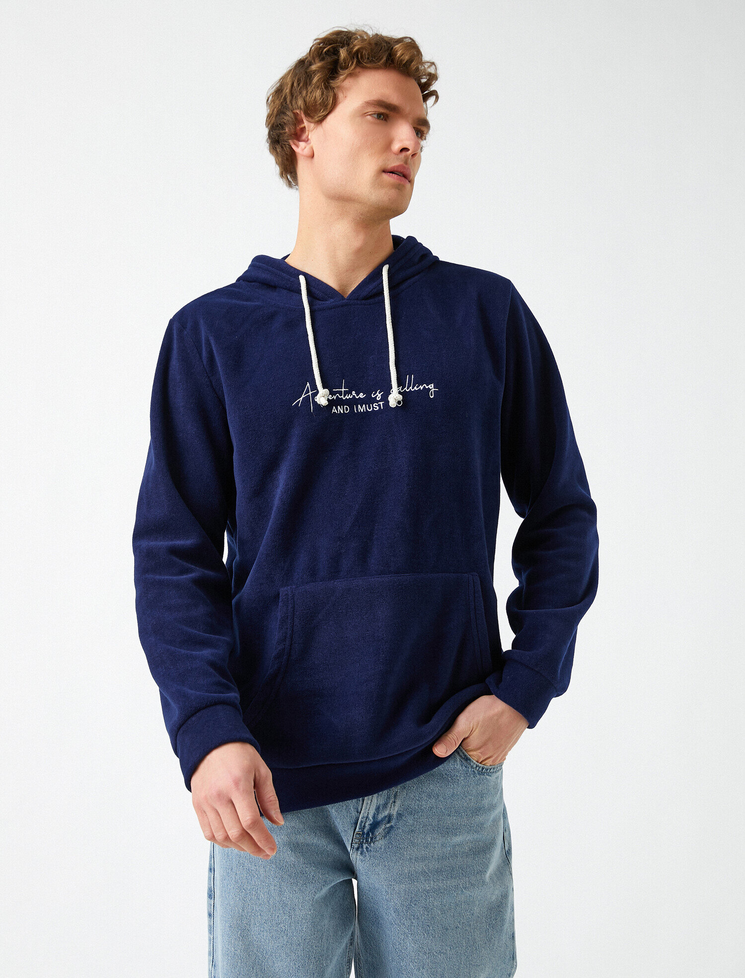   Polar Kapşonlu Sweatshirt