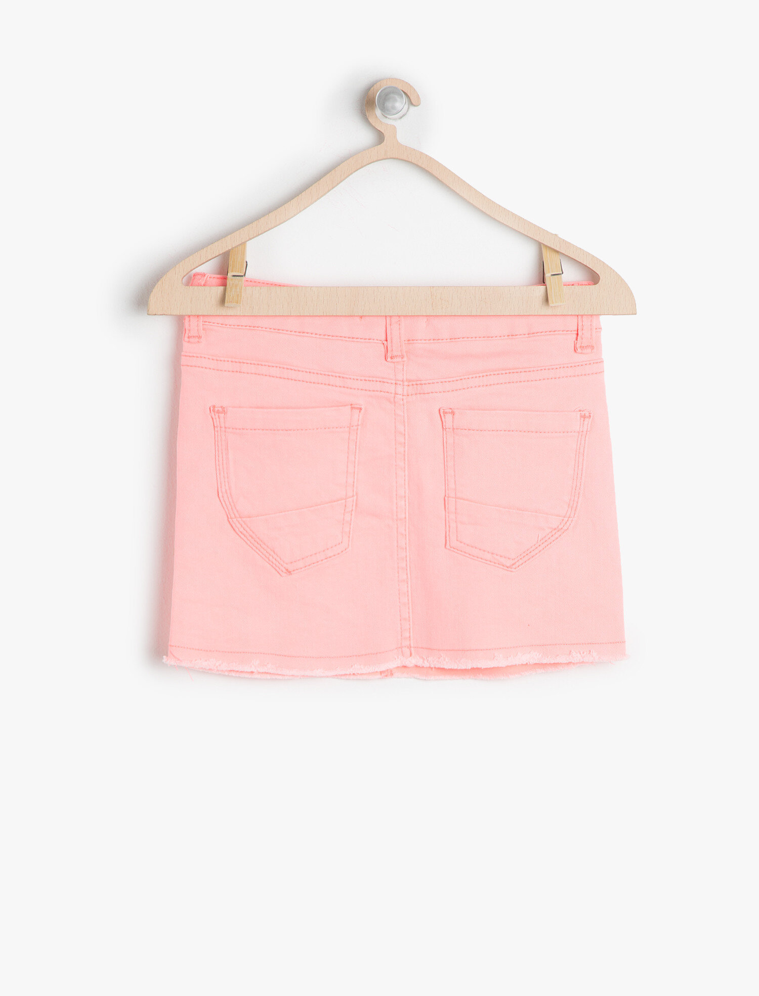  Kız Çocuk Cep Detaylı Etek