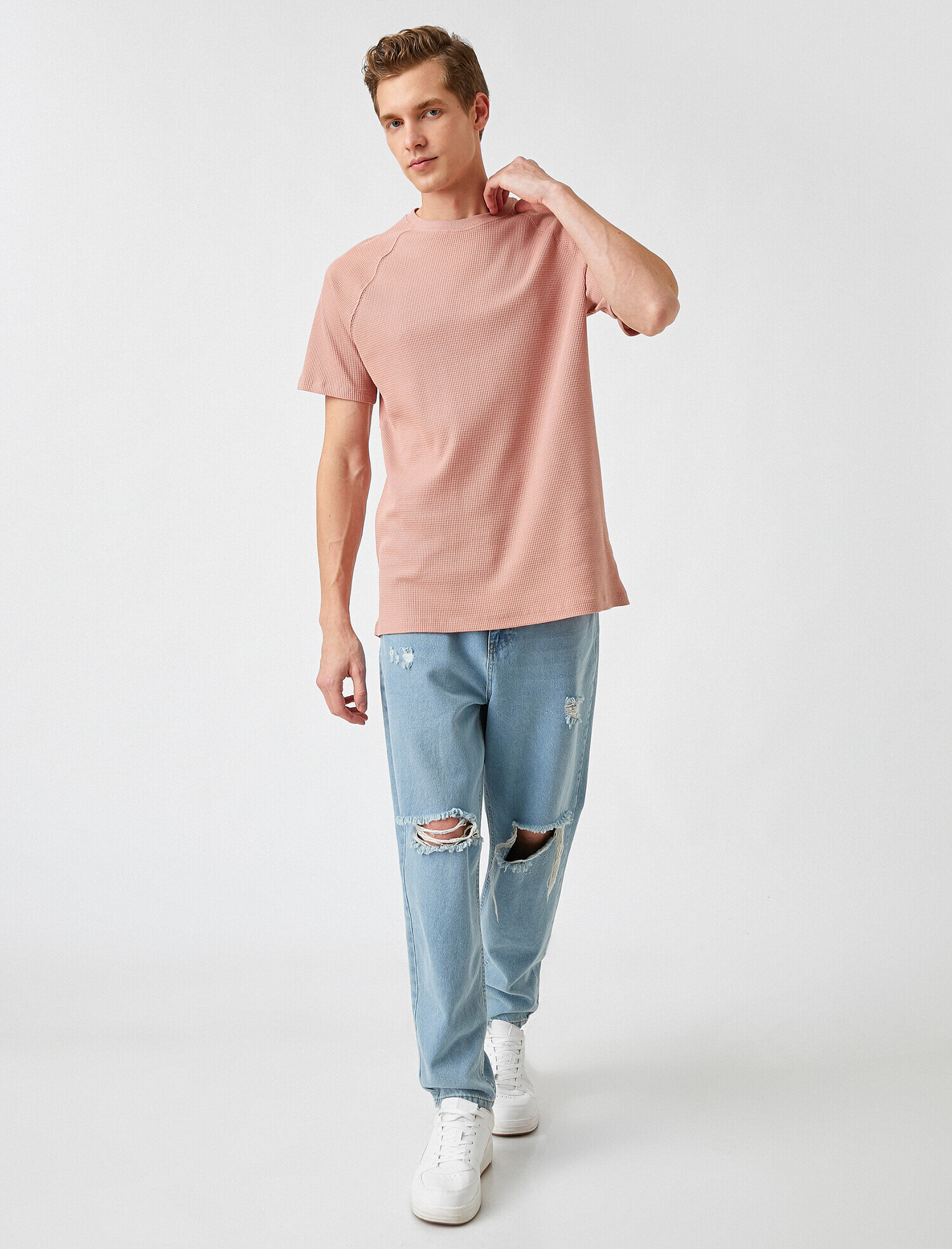   Reglan Kol Basic Tişört