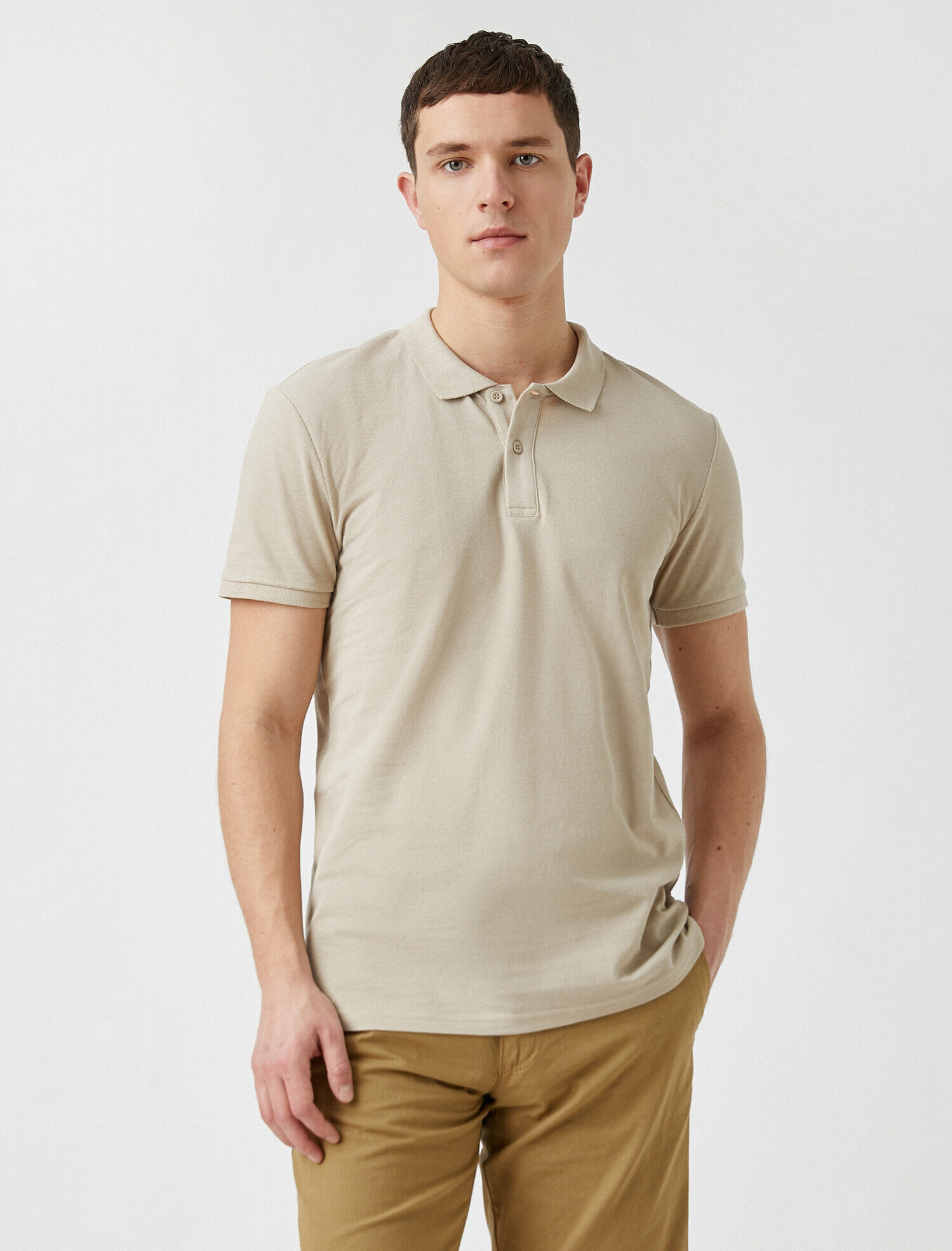   Basic Polo Yaka Tişört