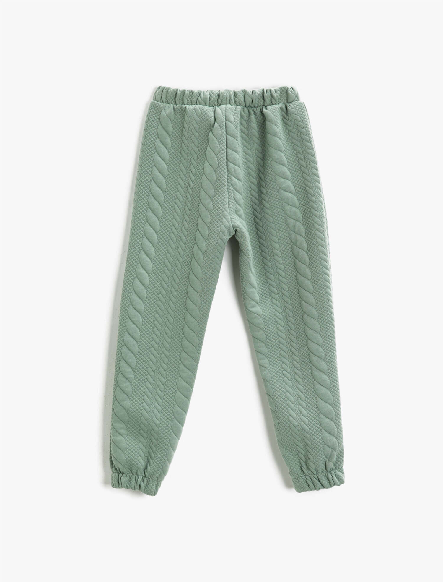  Kız Çocuk Basic Eşofman Altı Jogger Dokulu