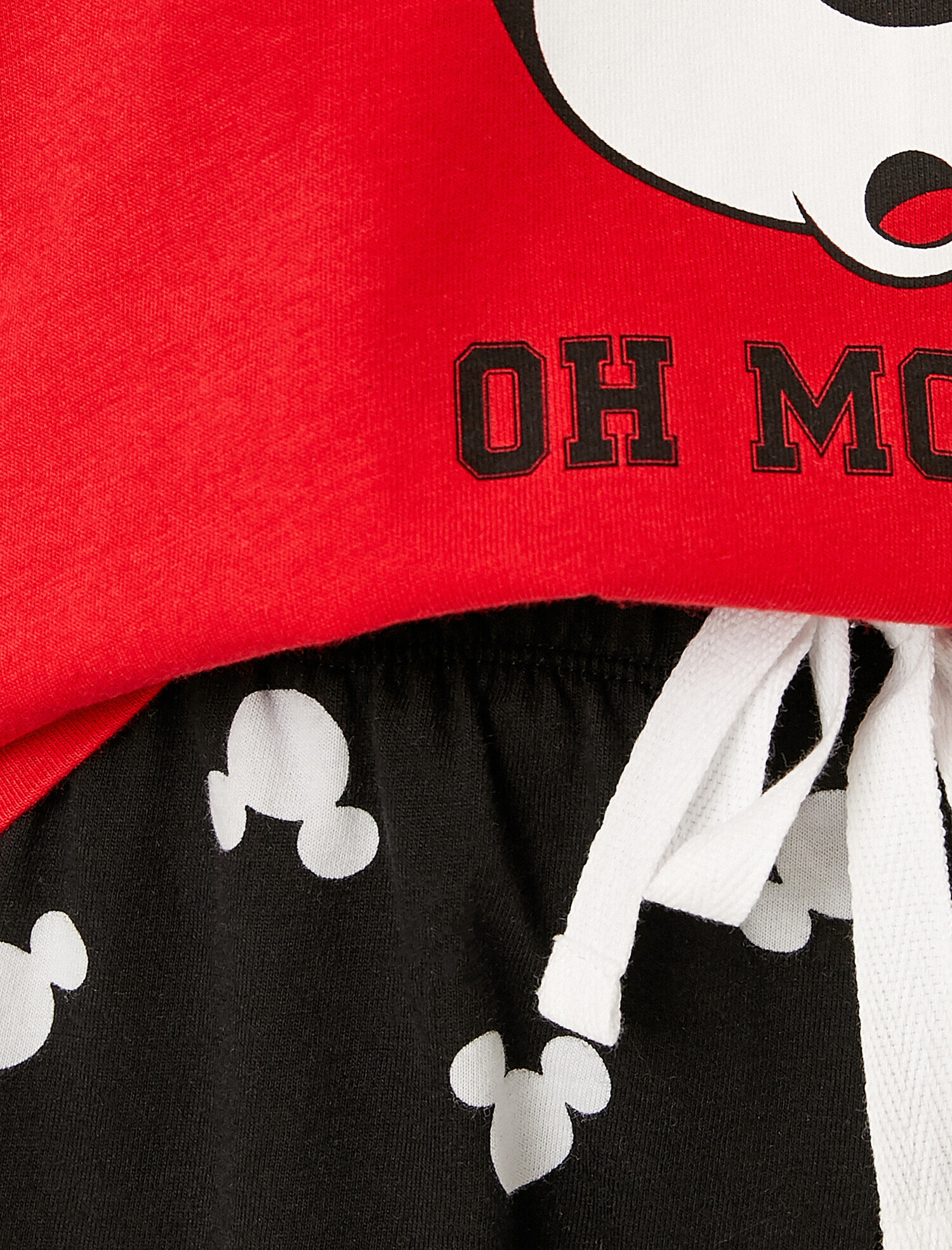   Mickey Mouse Lisanslı Pamuklu Pijama Takımı