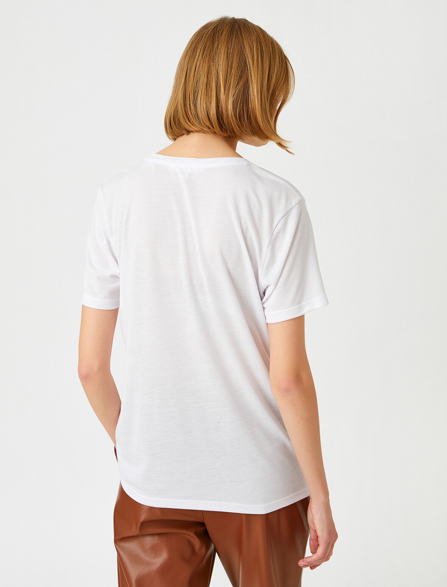   Baskılı Basic Tişört