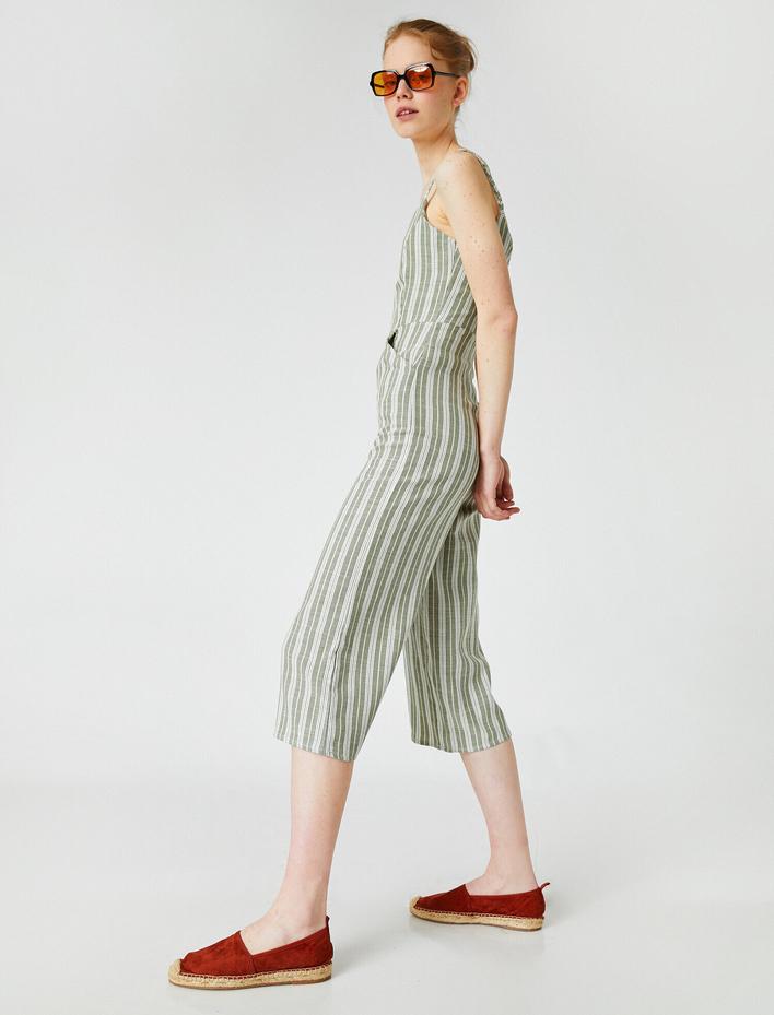  İnce Askılı Tulum