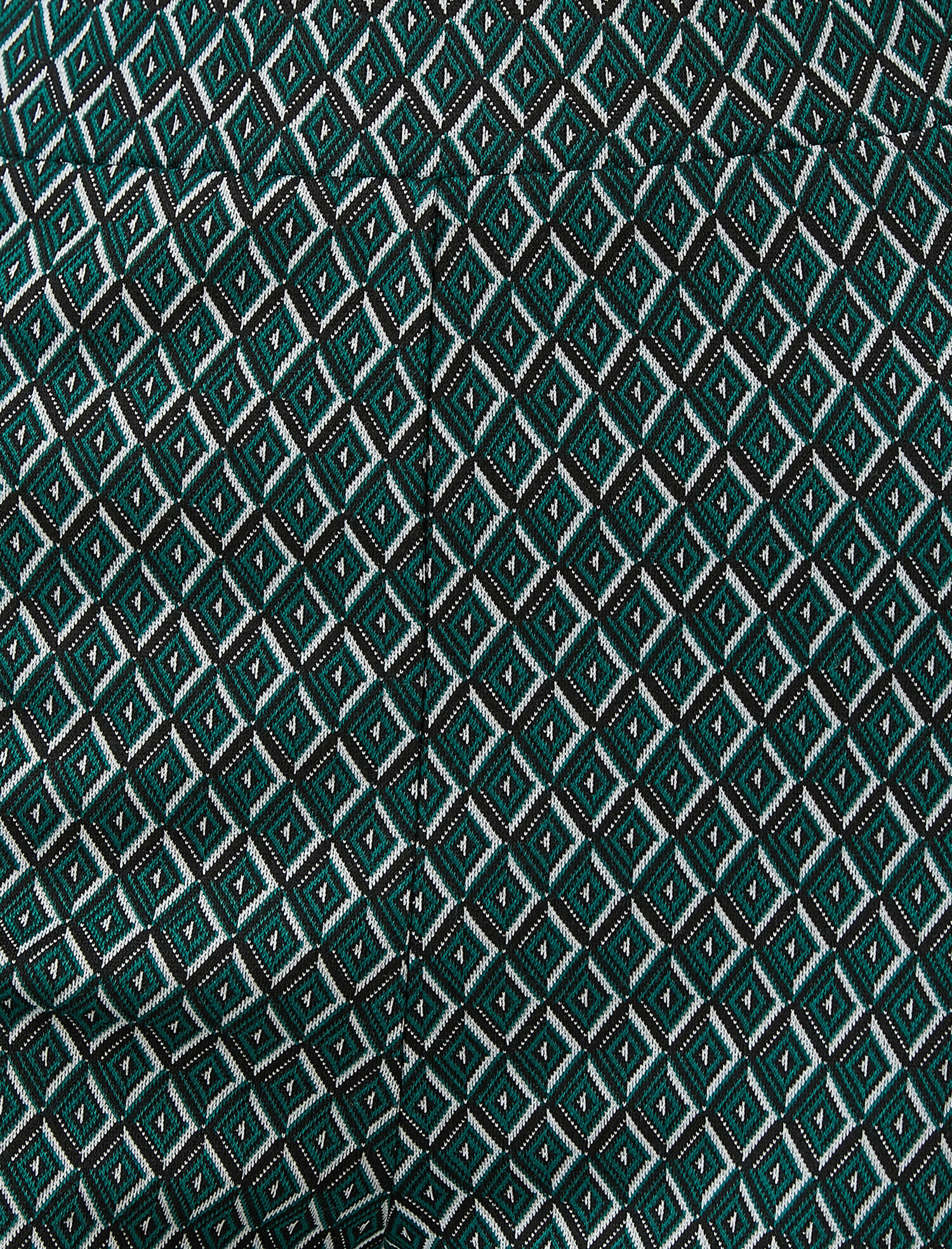   Desenli İspanyol Paça Pantolon