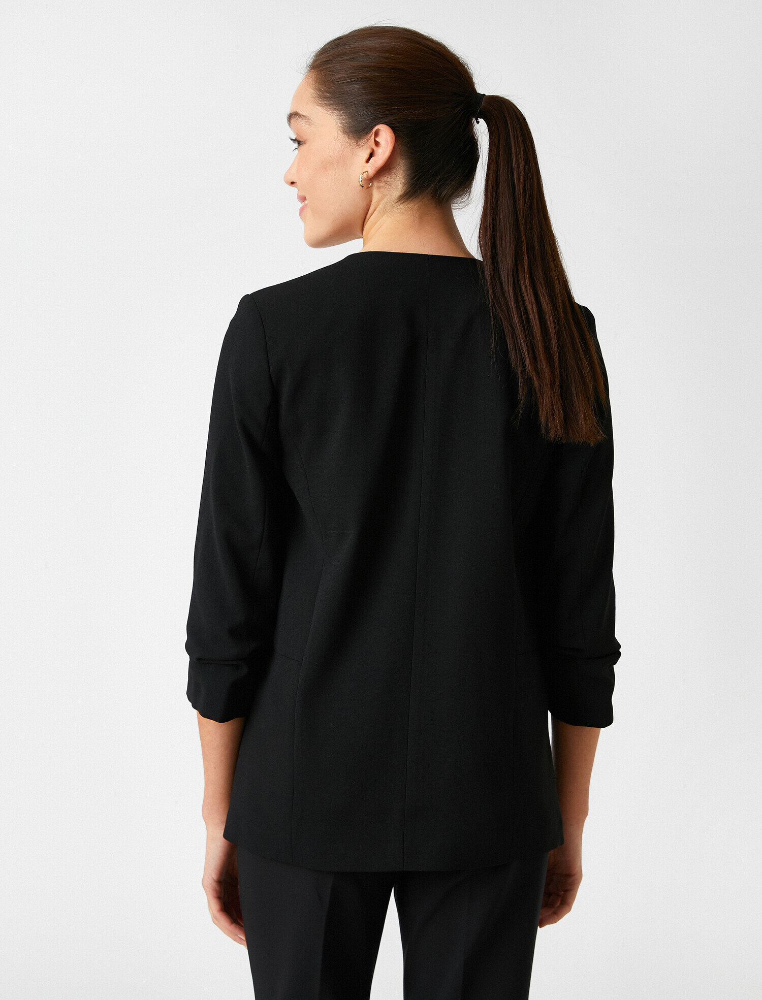   Kolu Büzgülü Blazer Ceket