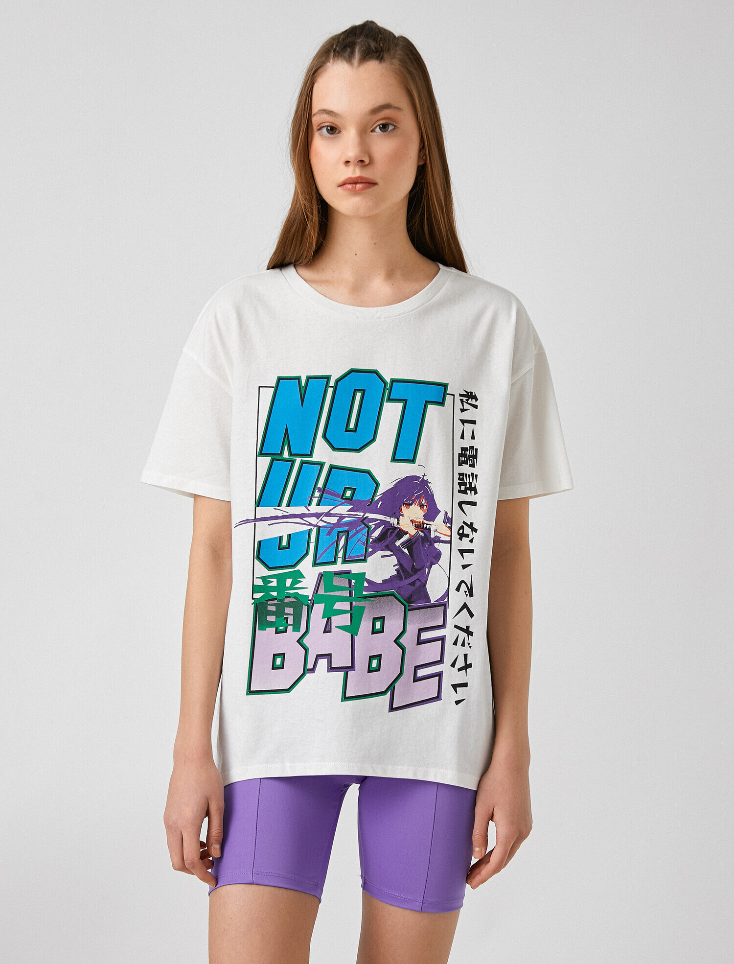   Kısa Kollu Bisiklet Yaka Tişört