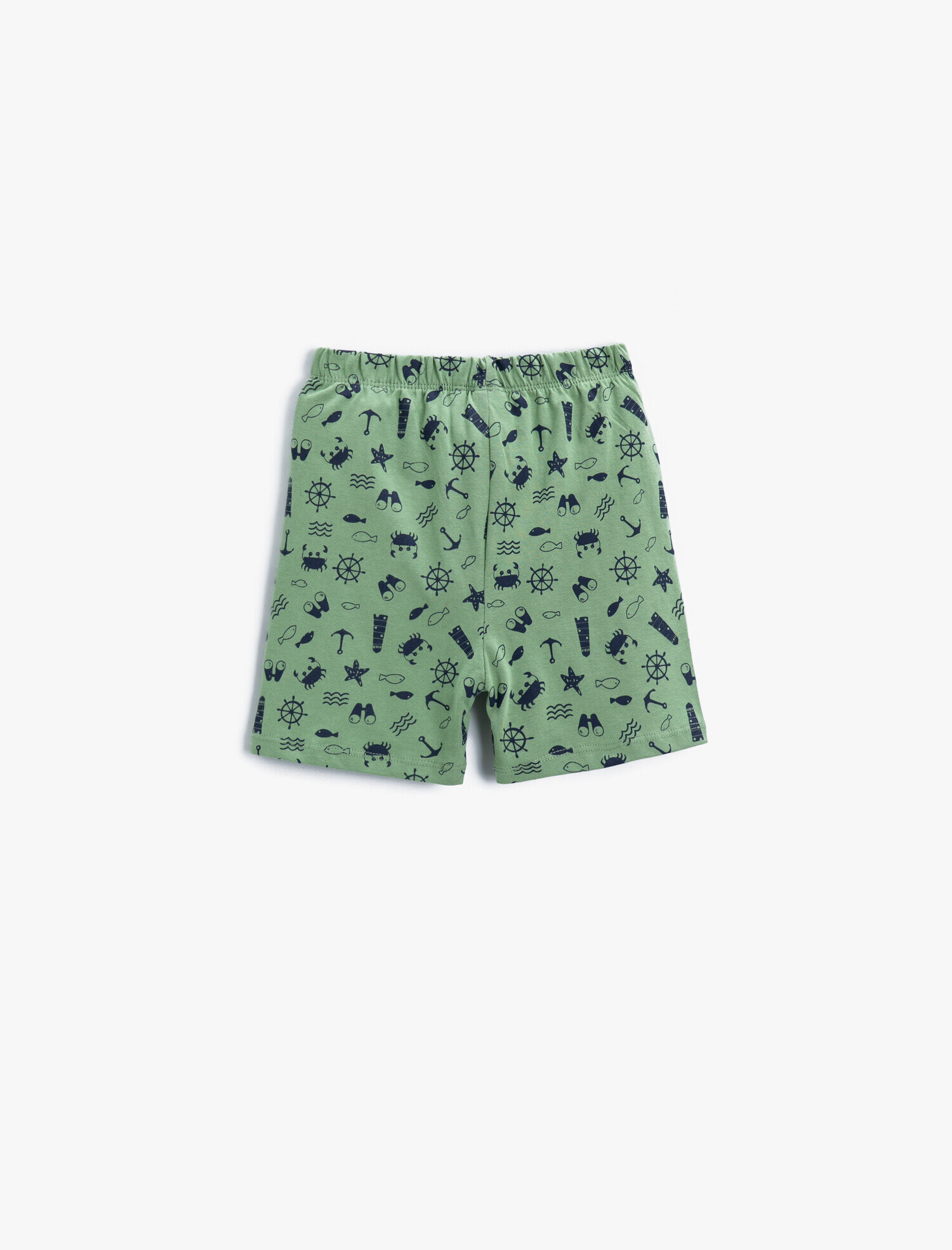  Erkek Bebek Baskılı Şort Pamuklu