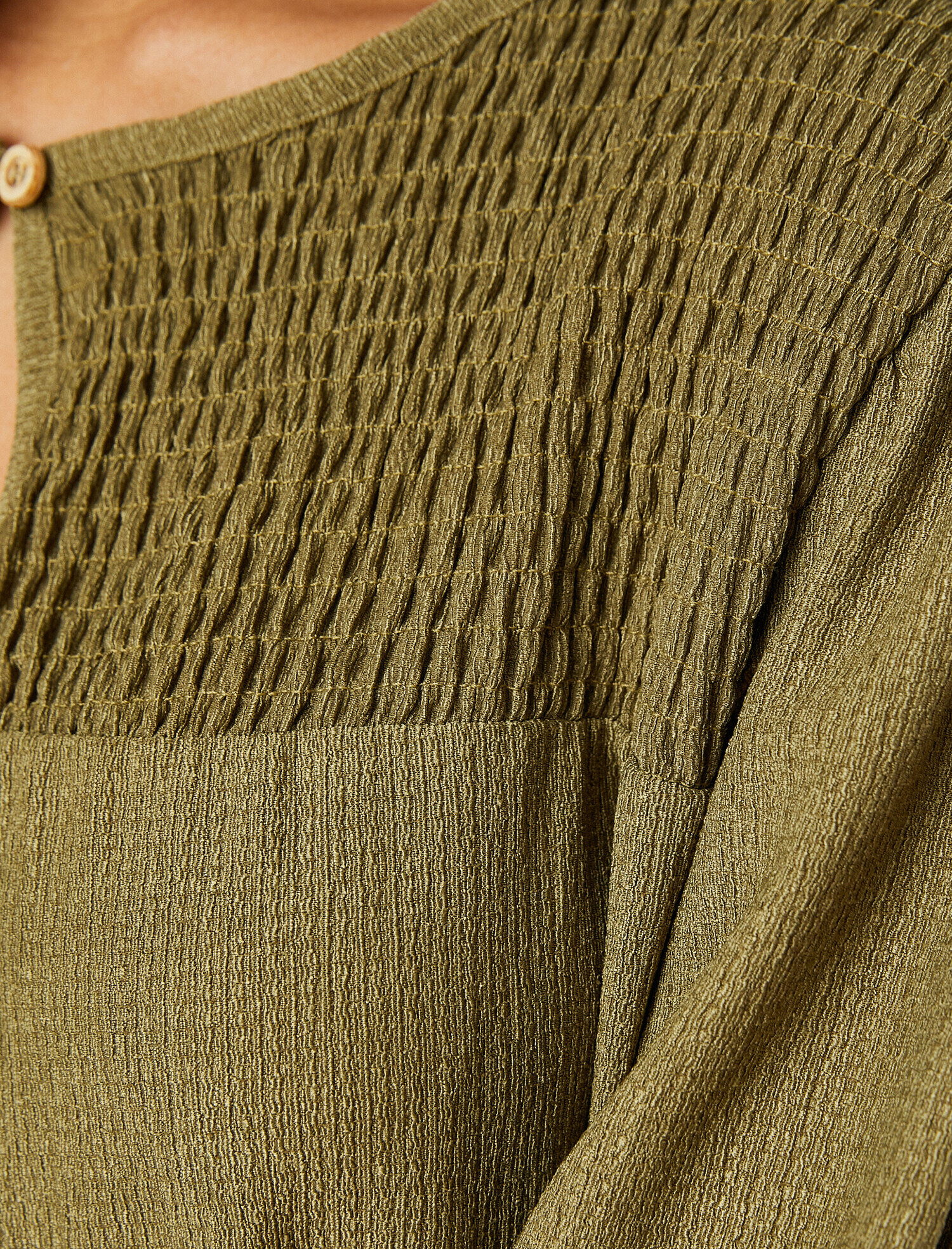 Fırfırlı Midi Elbise