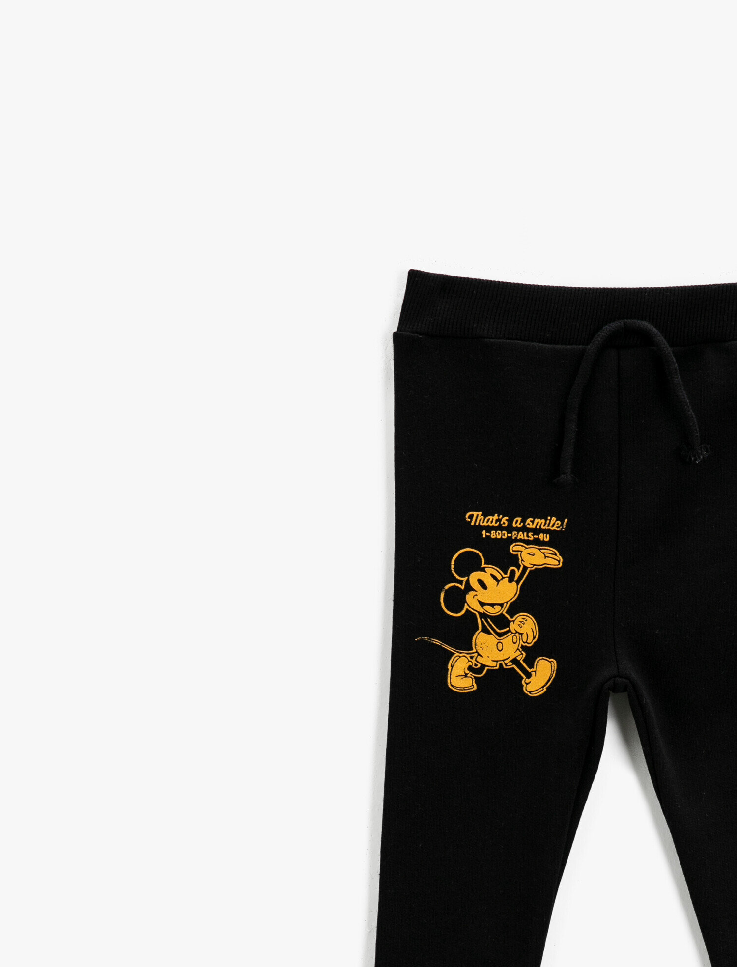  Erkek Bebek Mickey Mouse Baskılı Jogger Eşofman Altı Lisanslı