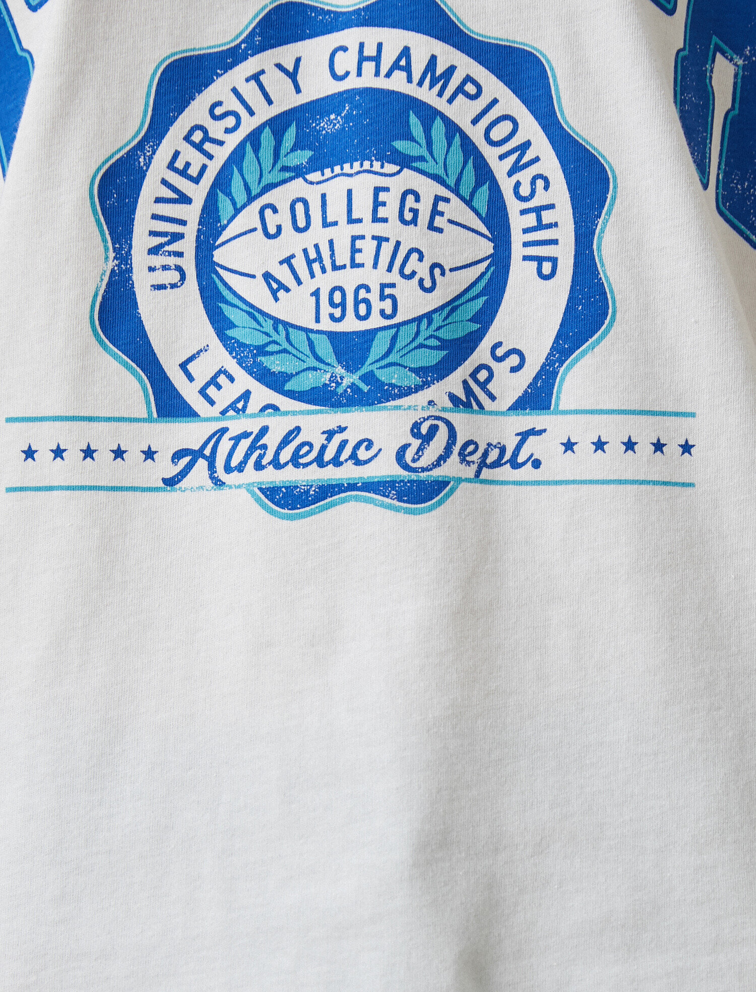   Baskılı Kısa Kollu Pamuklu Tişört