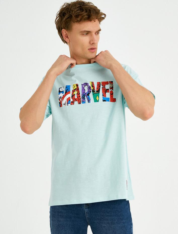  Marvel Oversize Tişört Lisanslı Baskılı