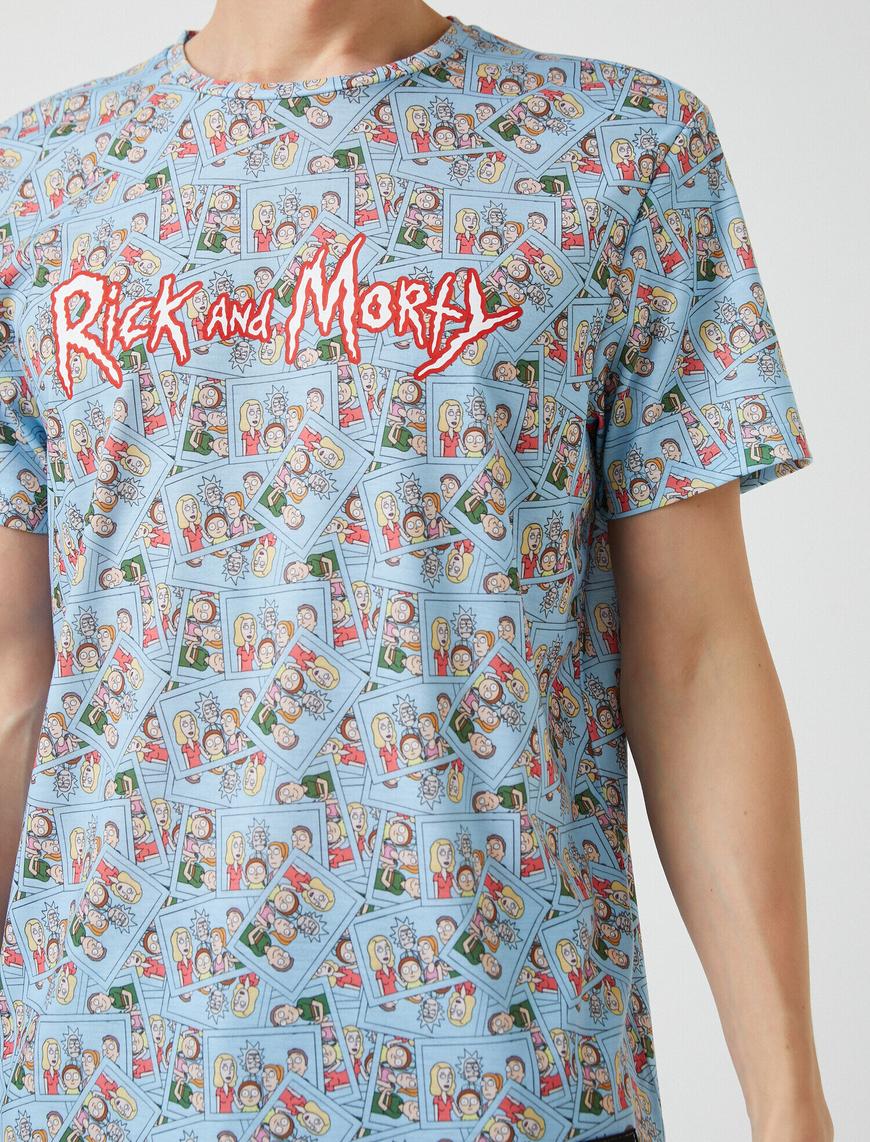   Rick and Morty Tişört Lisanslı Baskılı