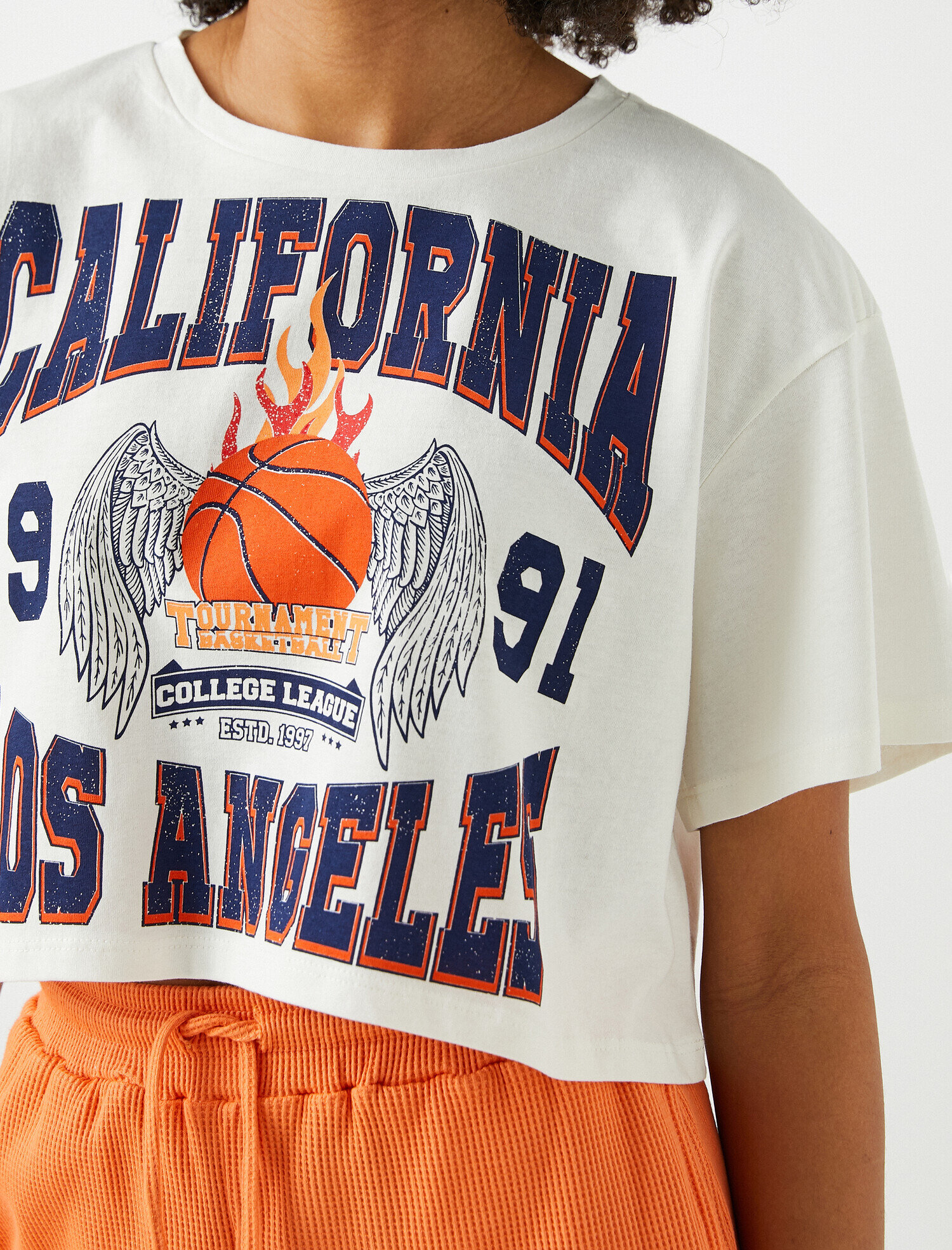   Kısa Kollu Oversize Tişört