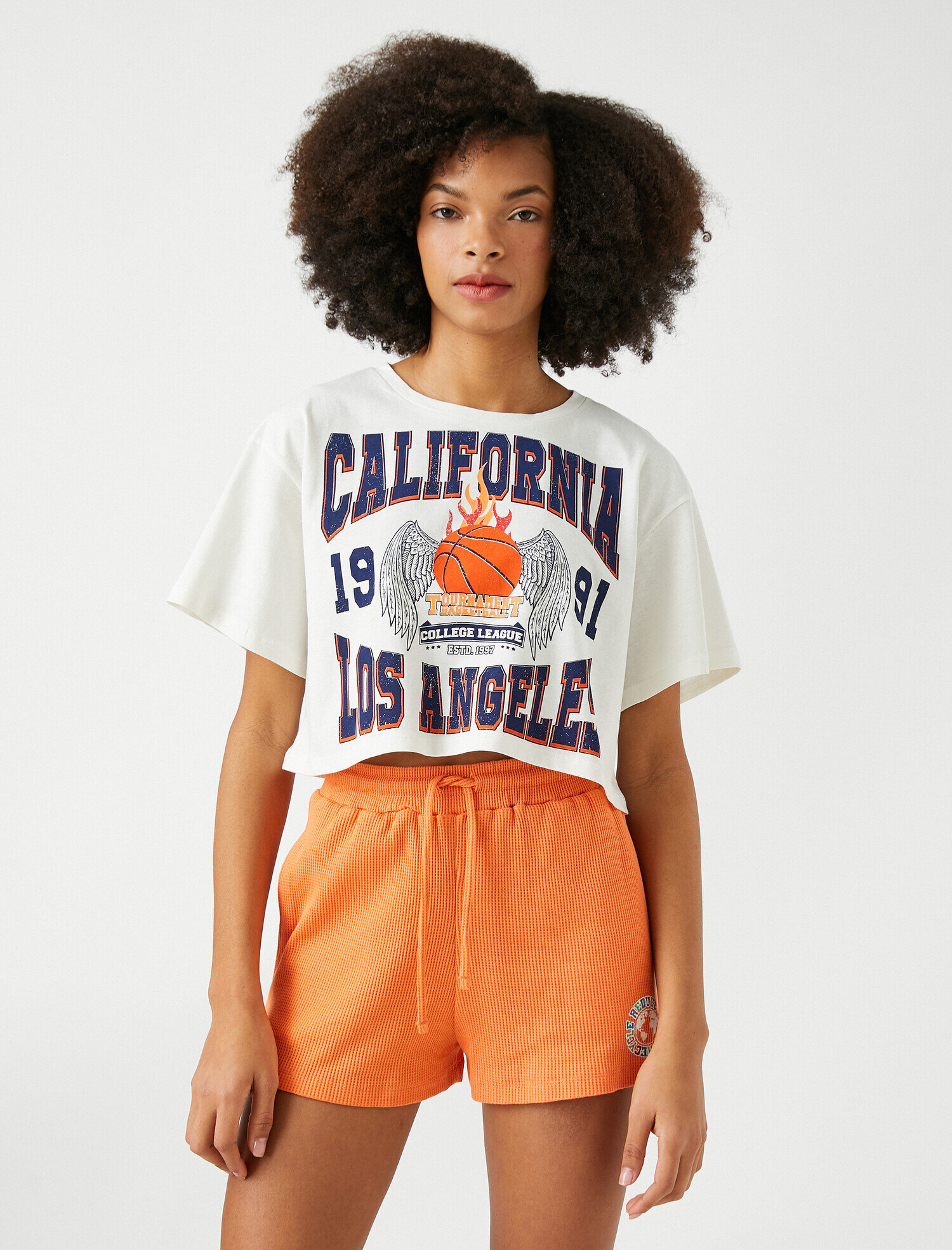   Kısa Kollu Oversize Tişört