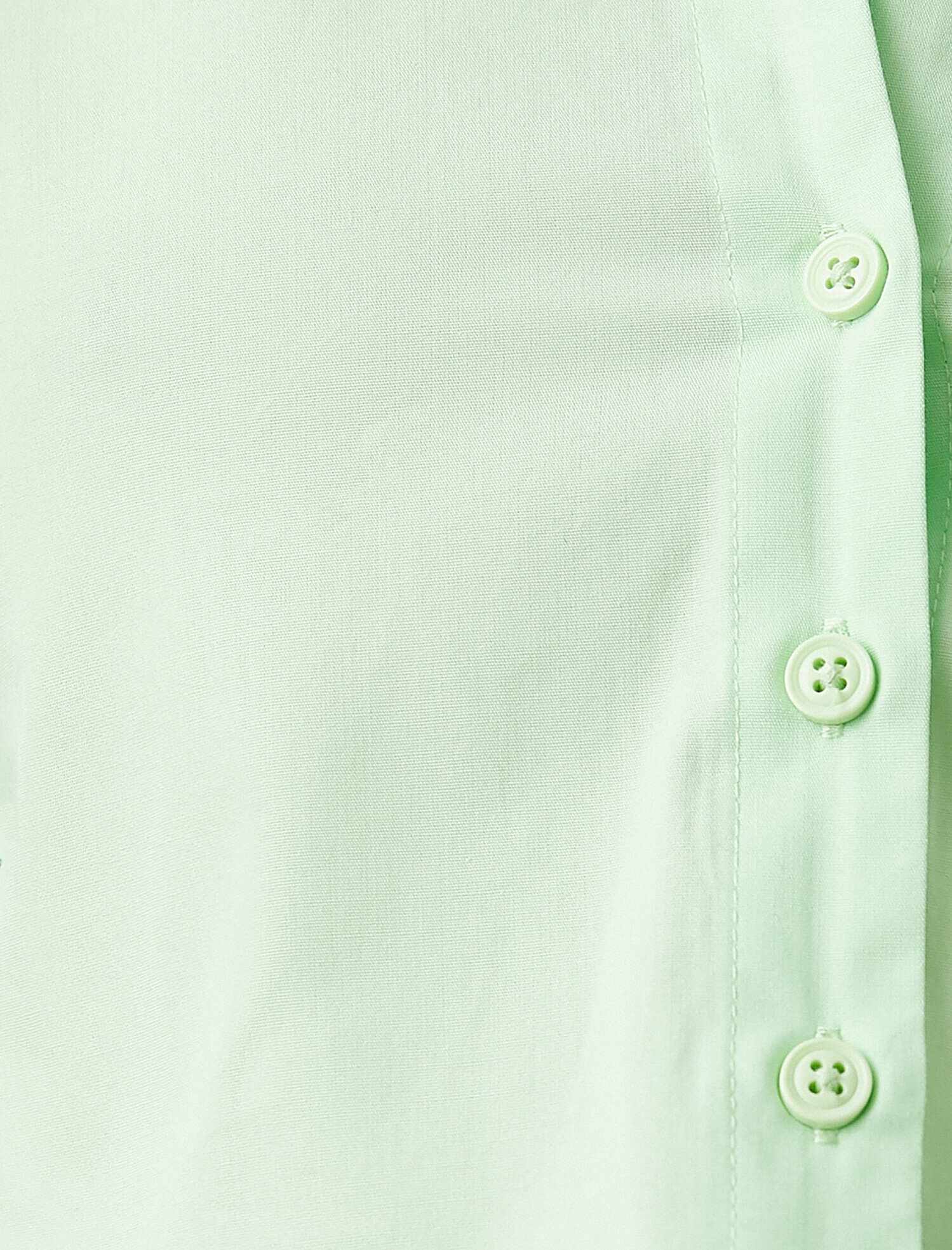   Sırtı Açık Crop Gömlek