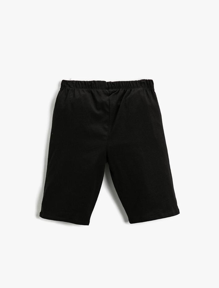 Erkek Çocuk Sörf Baskılı Şort Pamuklu