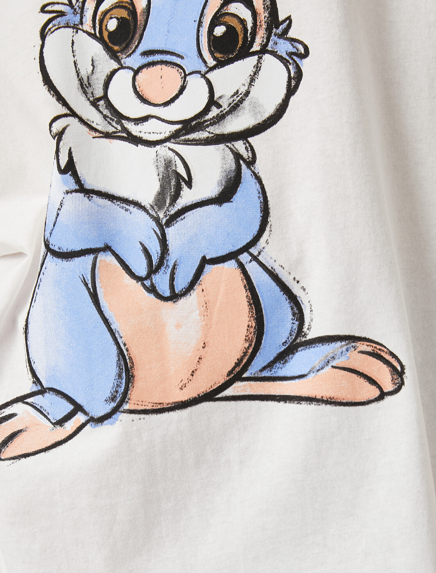   Kısa Kollu Baskılı Oversize Tişört