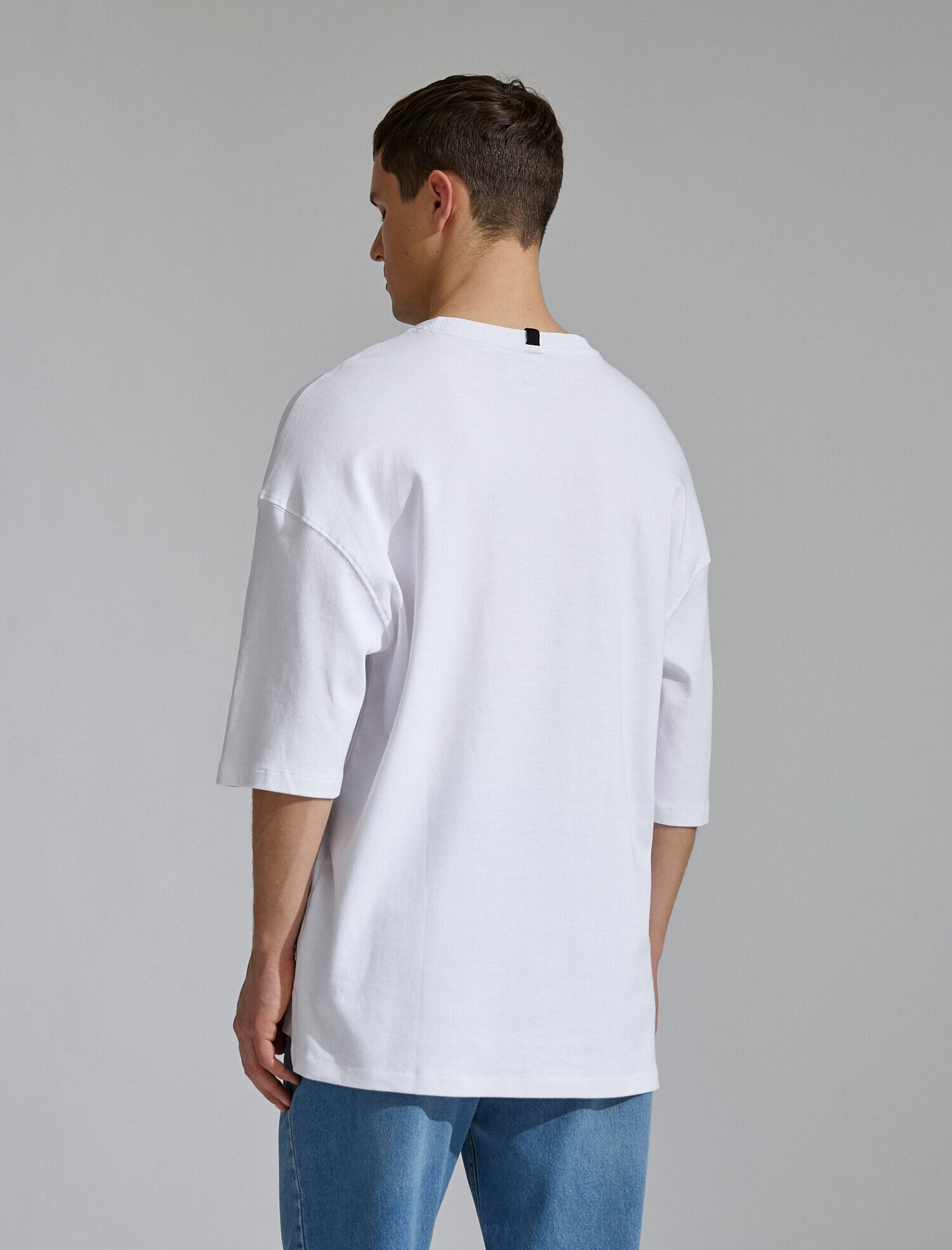   Oversize Baskılı Tişört