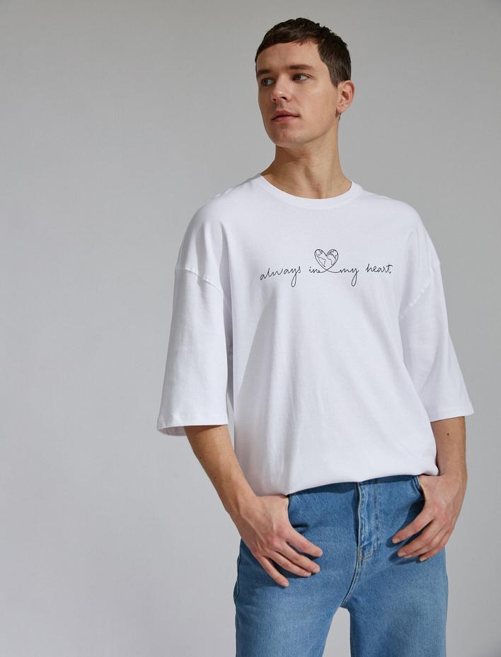  Oversize Baskılı Tişört