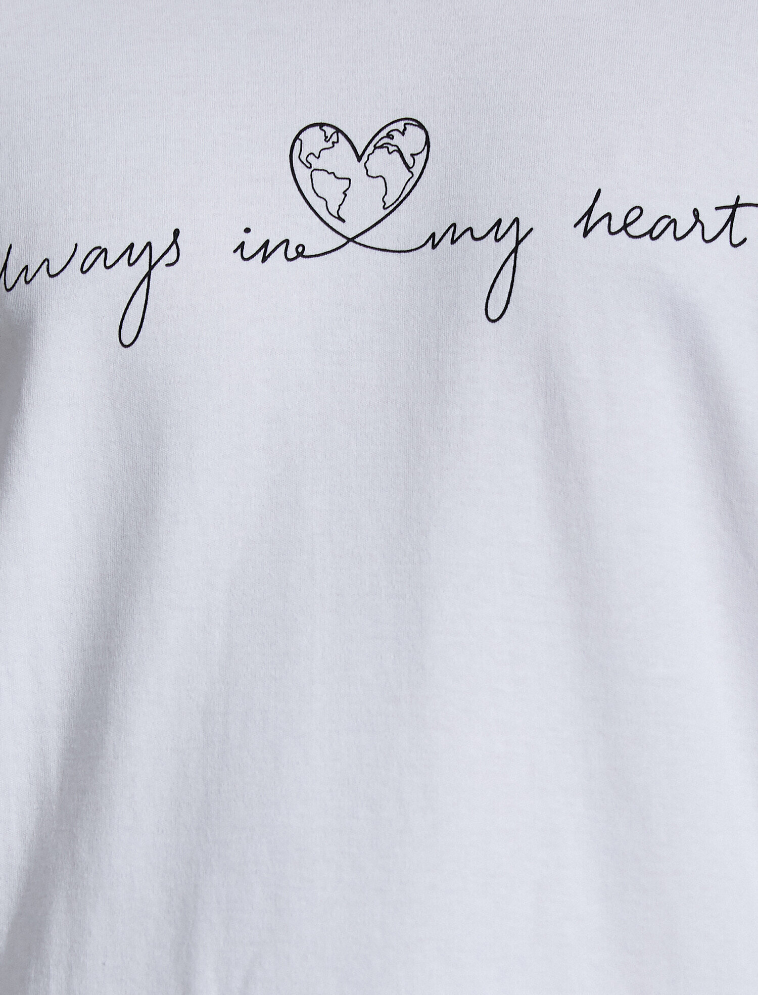   Oversize Baskılı Tişört