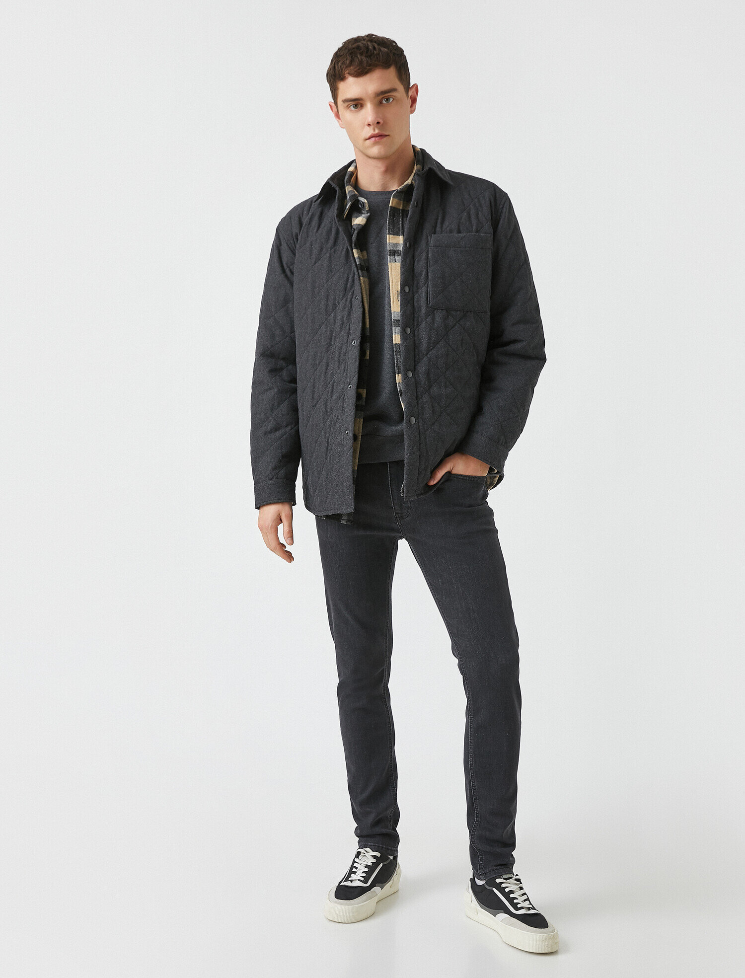   Super Skinny Fit Kot Pantolon - Justin Jean