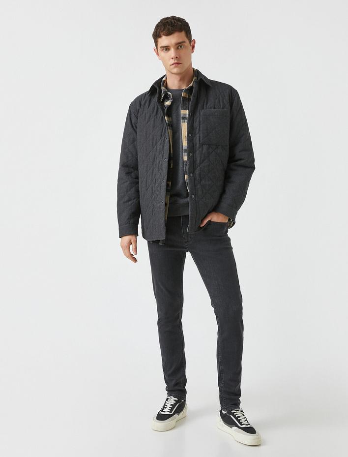  Super Skinny Fit Kot Pantolon - Justin Jean