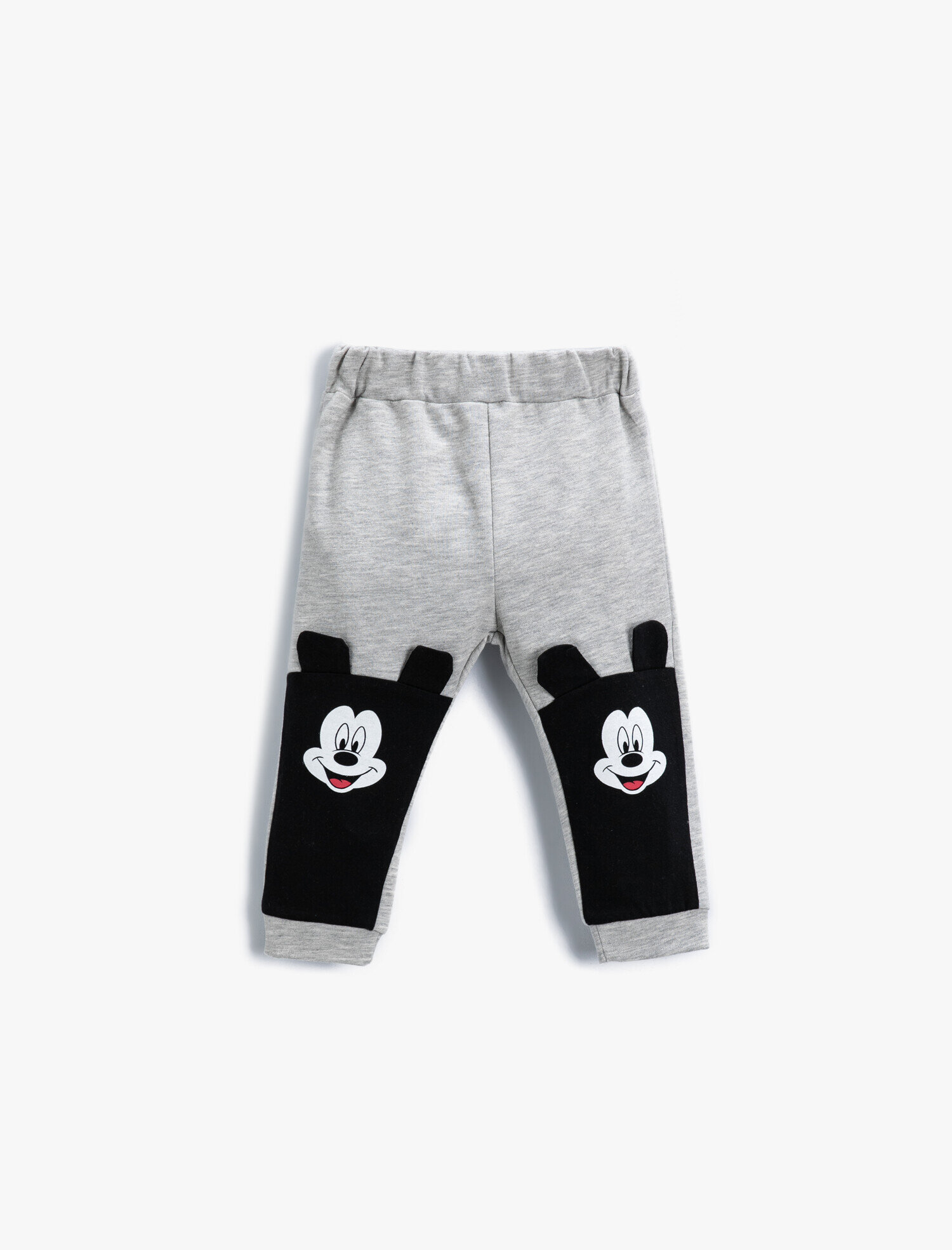  Erkek Bebek Mickey Mouse Baskılı Jogger Eşofman Altı Lisanslı Pamuklu