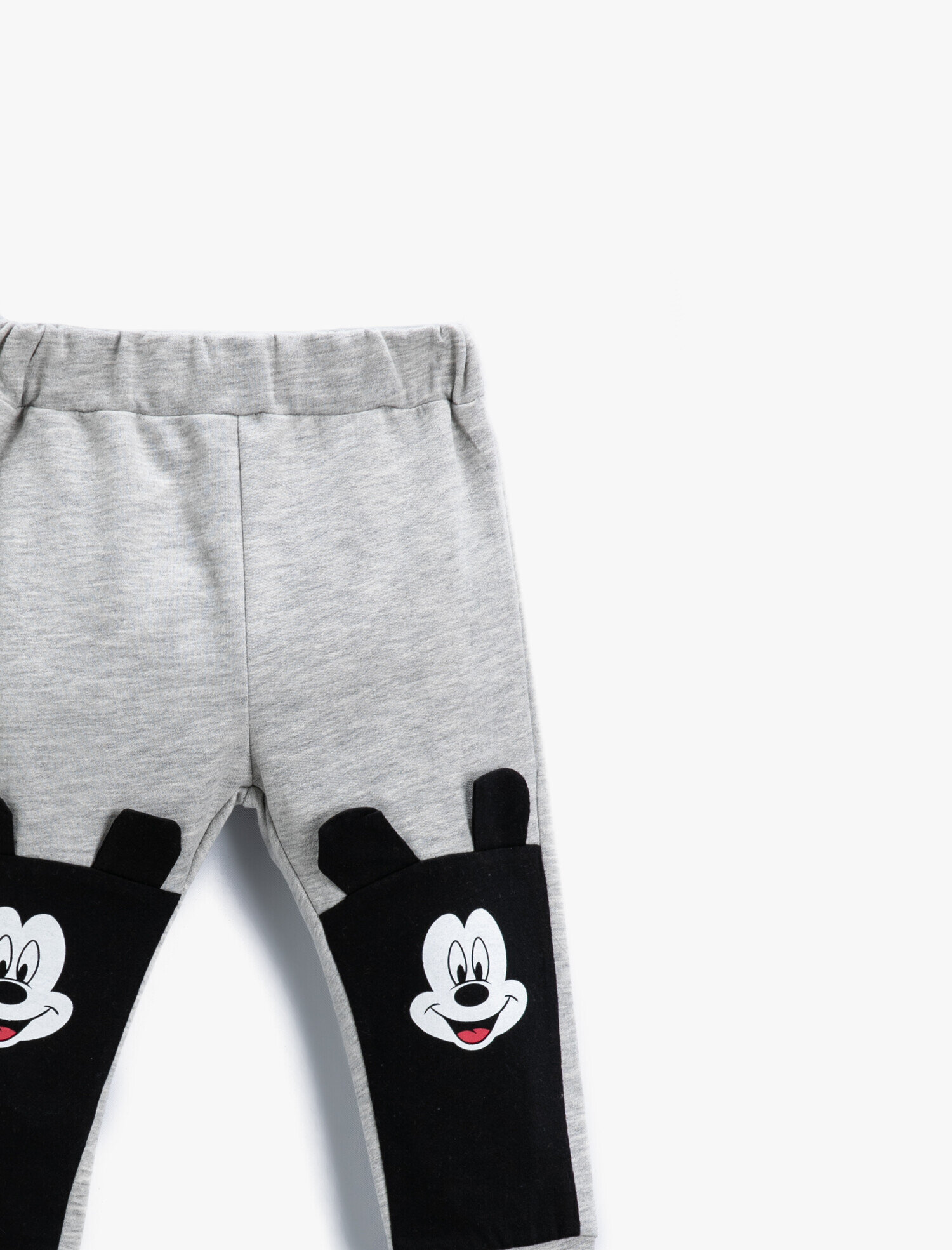  Erkek Bebek Mickey Mouse Baskılı Jogger Eşofman Altı Lisanslı Pamuklu
