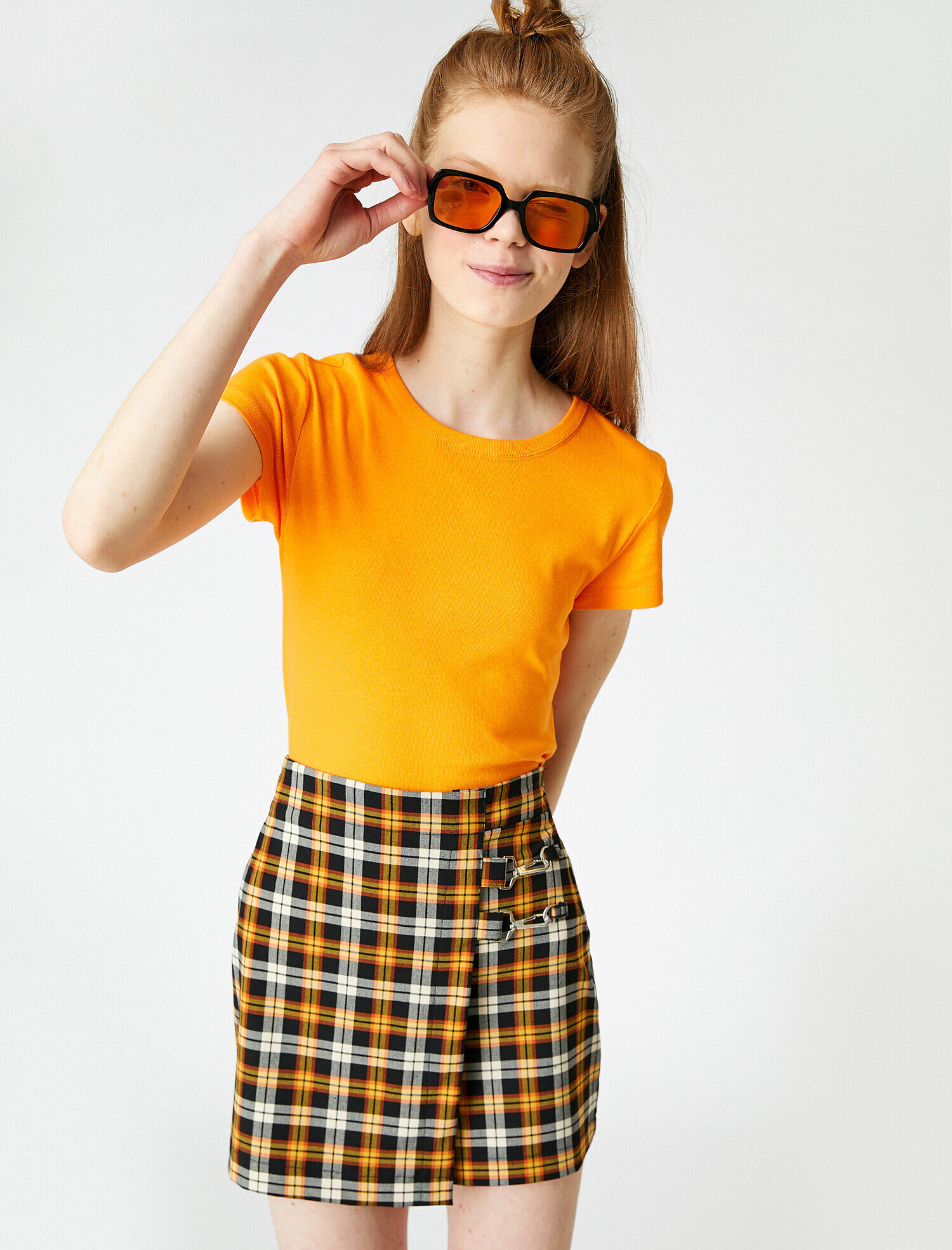   Tshirt Kısa Kollu Bisiklet Yaka Pamuklu