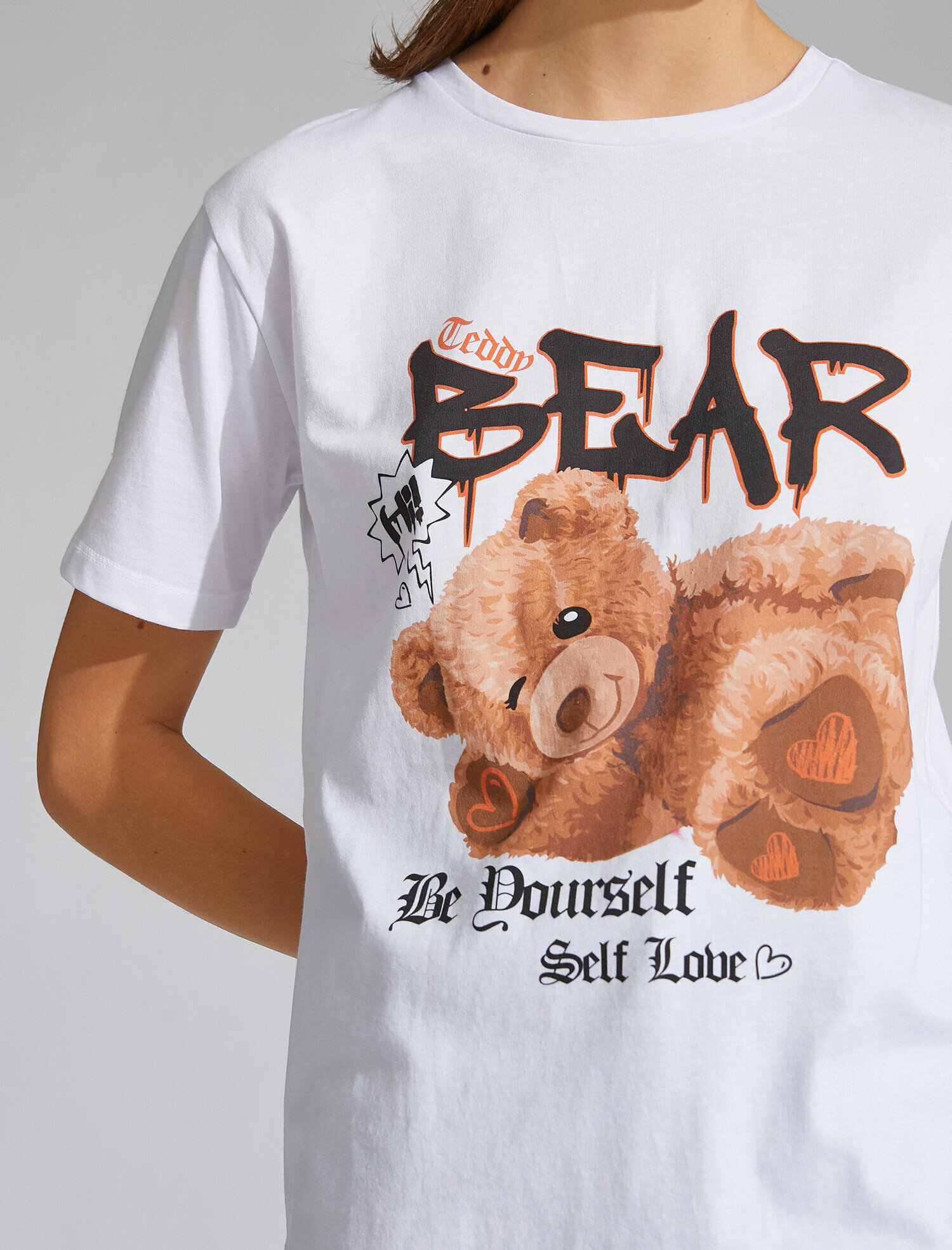   Baskılı Kısa Kollu Tişört