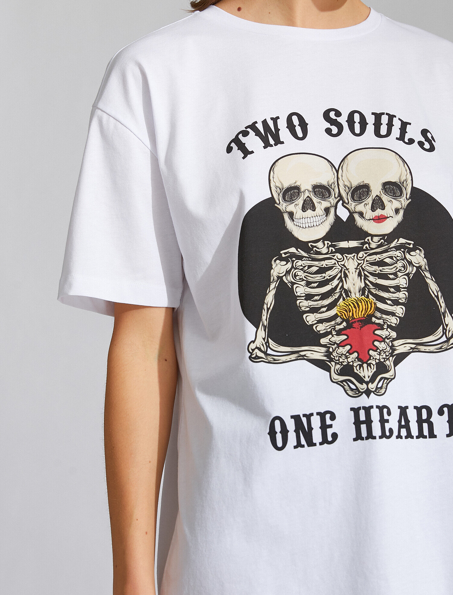   Baskılı Kısa Kollu Tişört