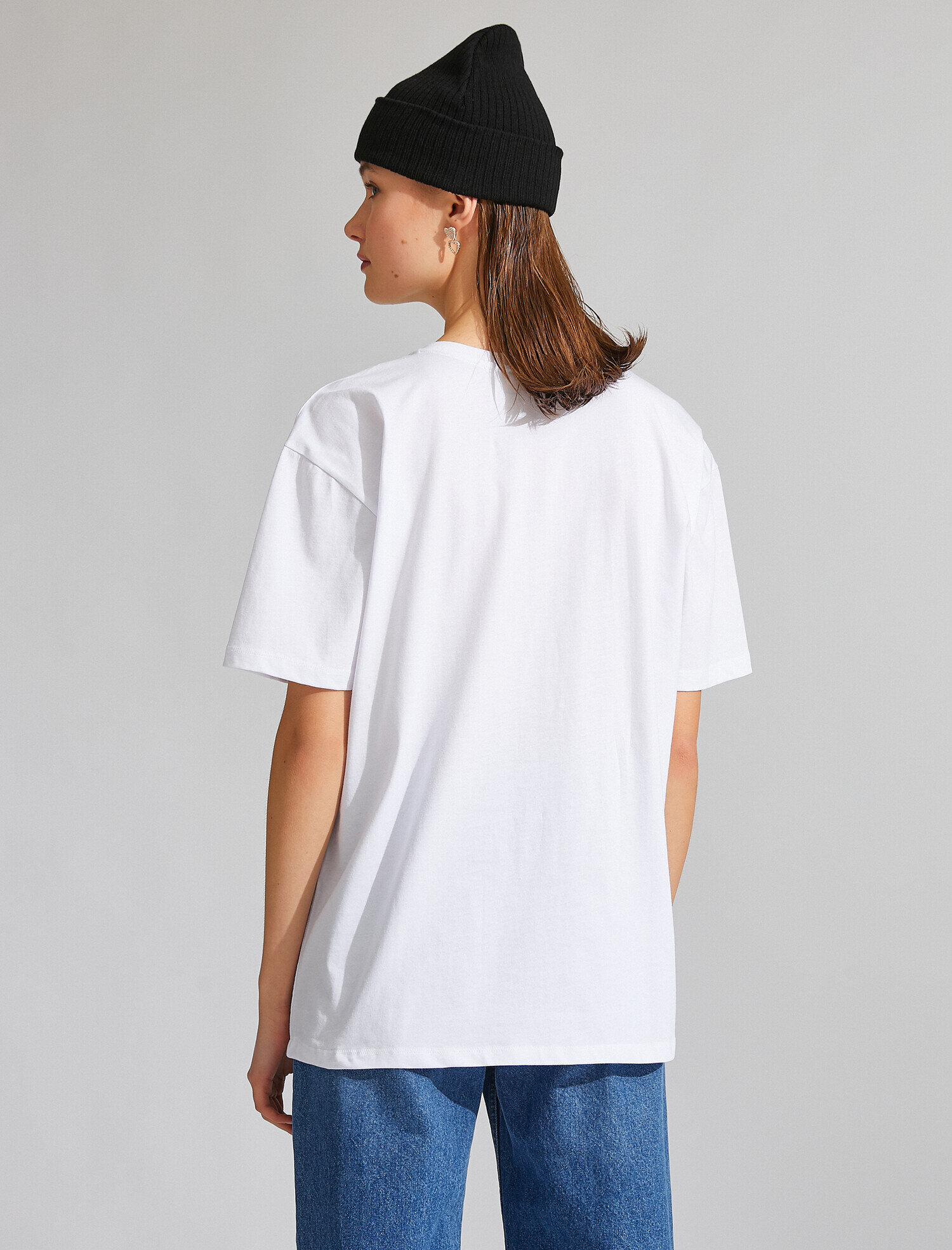   Baskılı Kısa Kollu Tişört