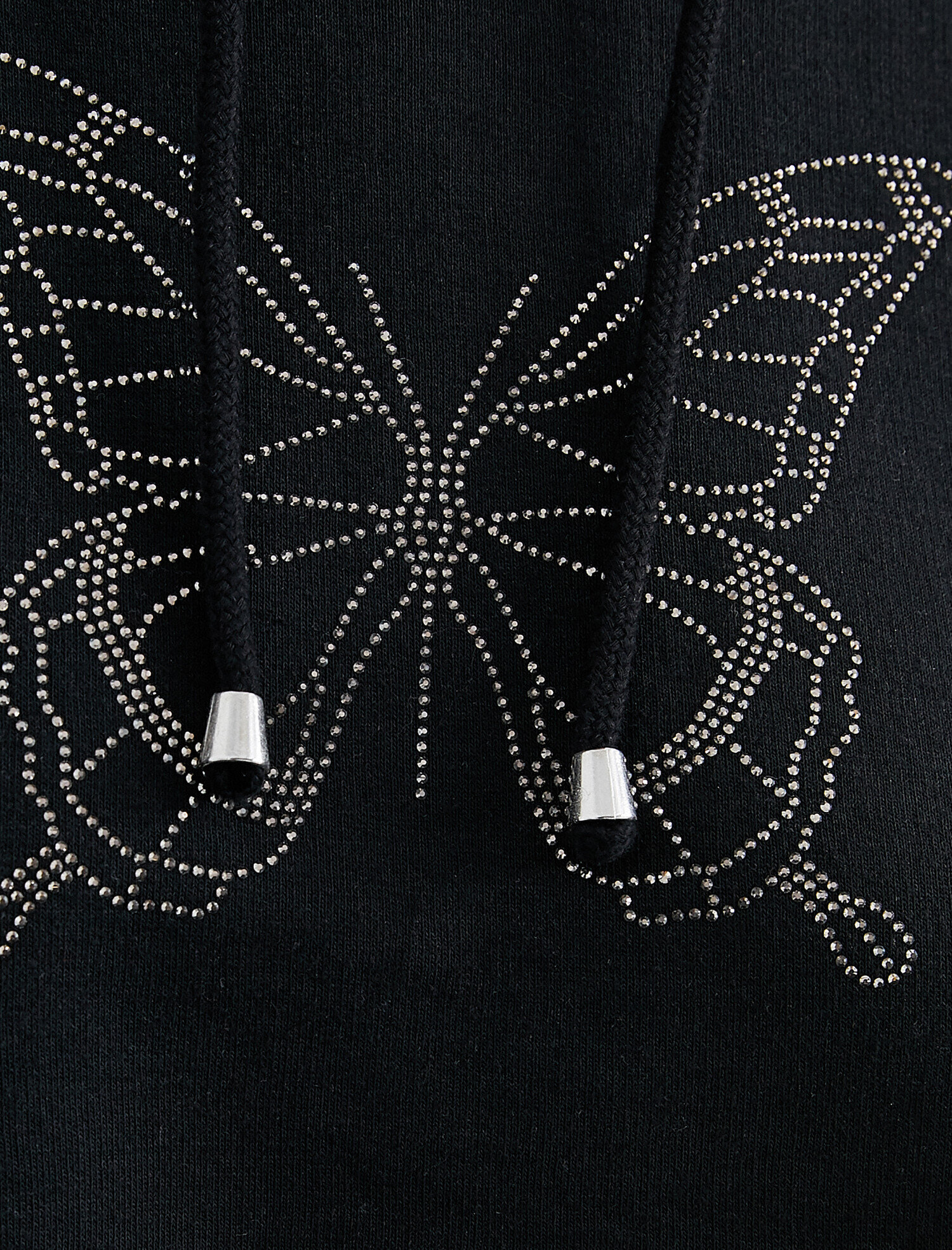   Kapüşonlu İşlemeli Sweatshirt