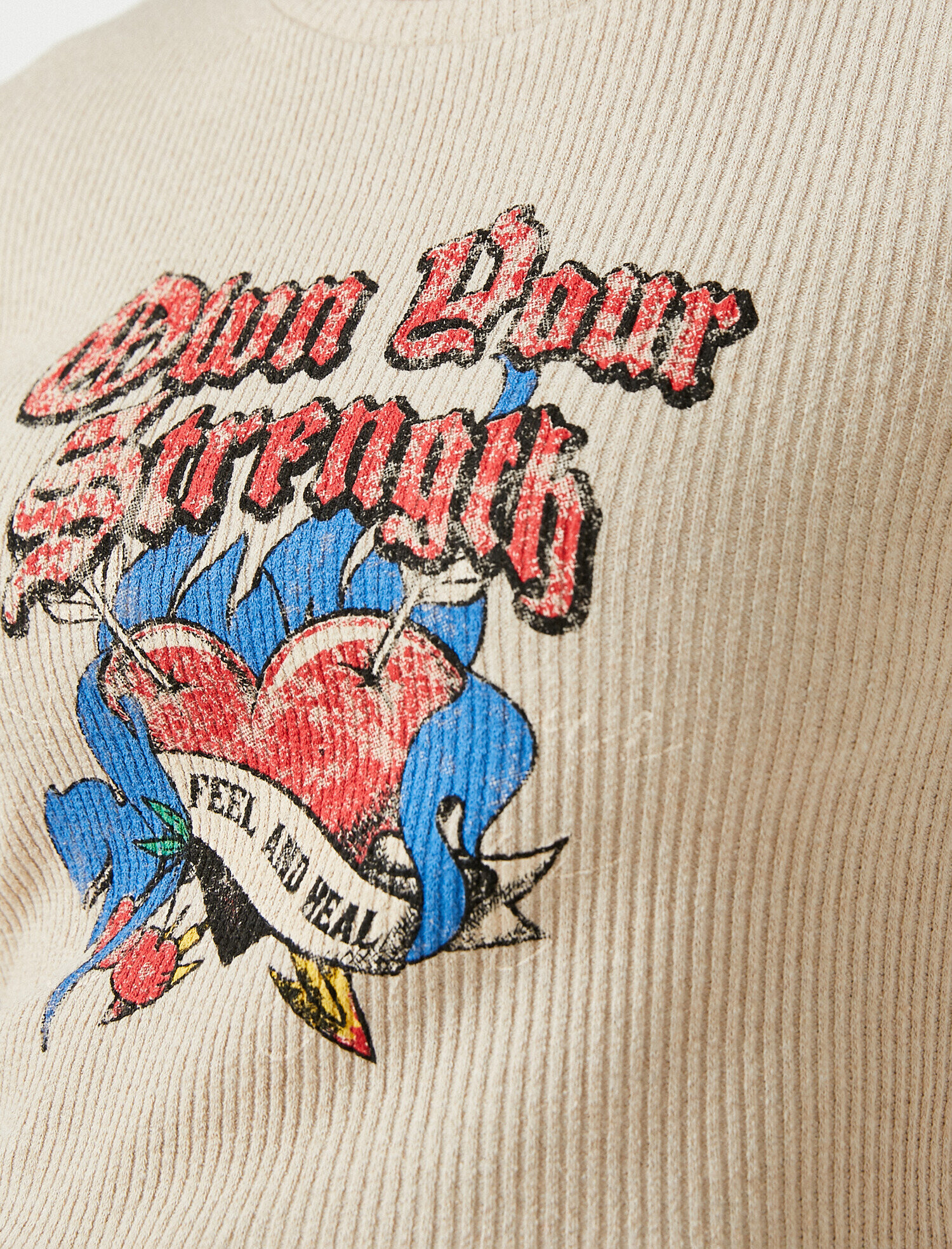   Kısa Kollu Baskılı Tişört