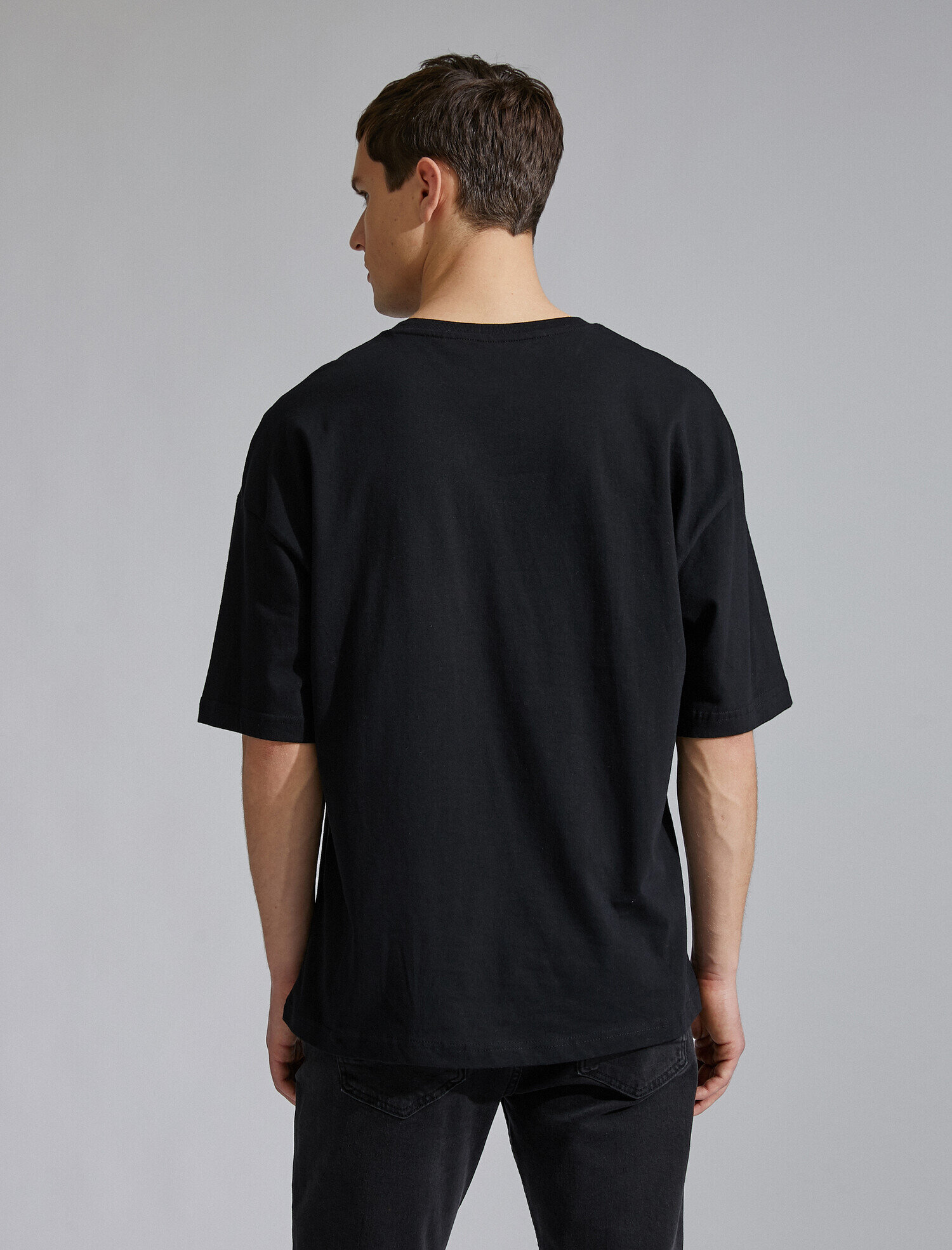   Oversize Baskılı Tişört