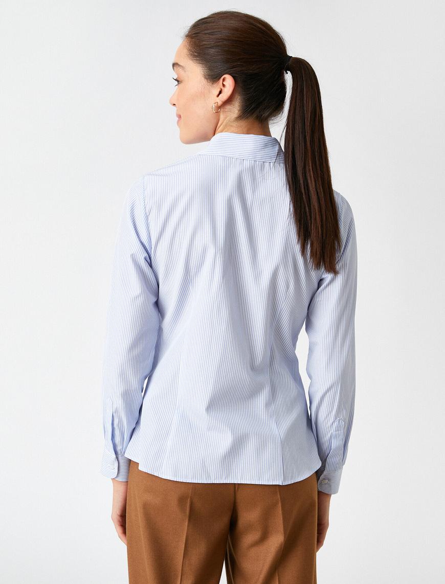   Uzun Kollu Basic Gömlek