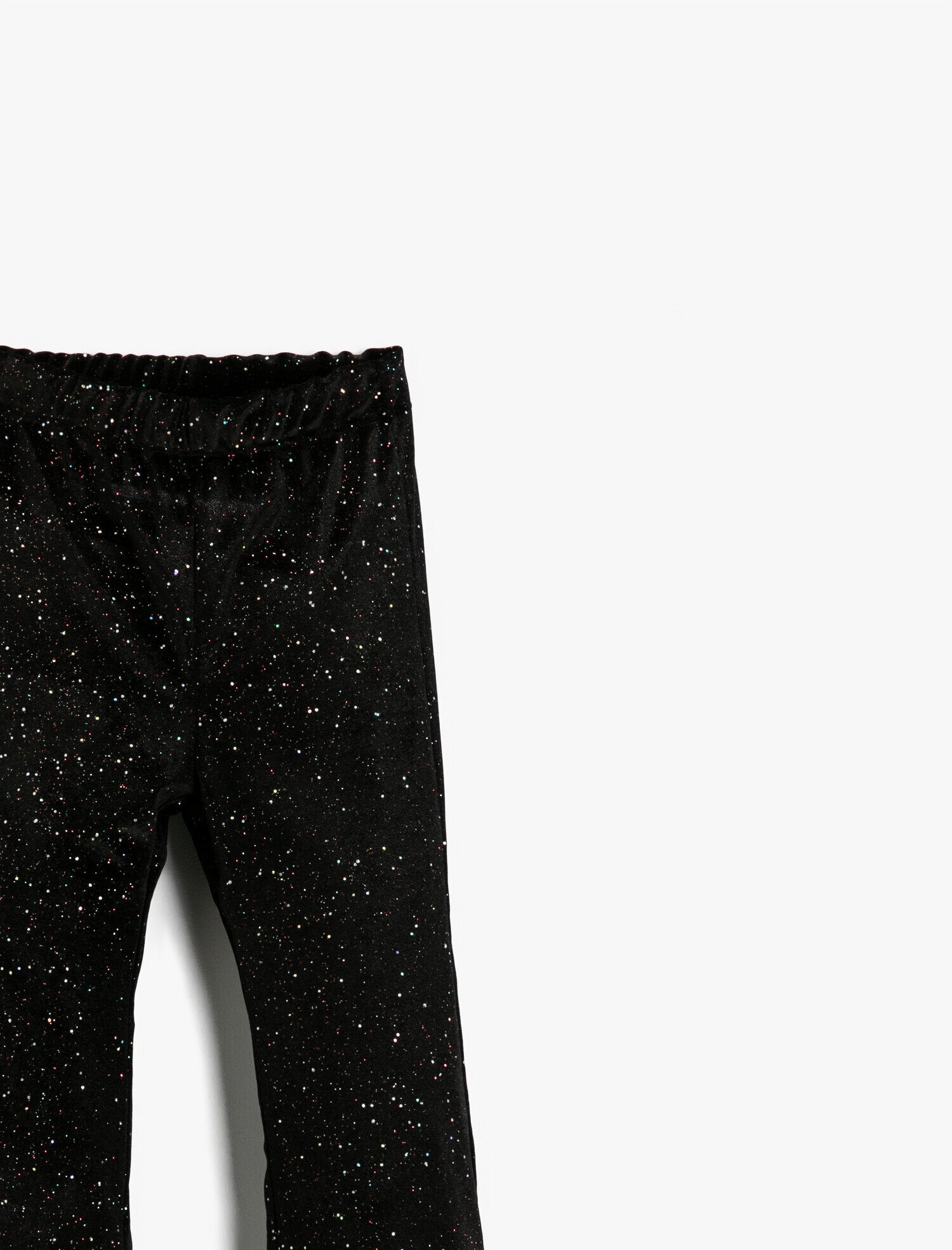  Kız Çocuk Kadife İspanyol Paça Pantolon