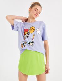 Power Puff Girls Lisanslı Kısa Kollu Tişört