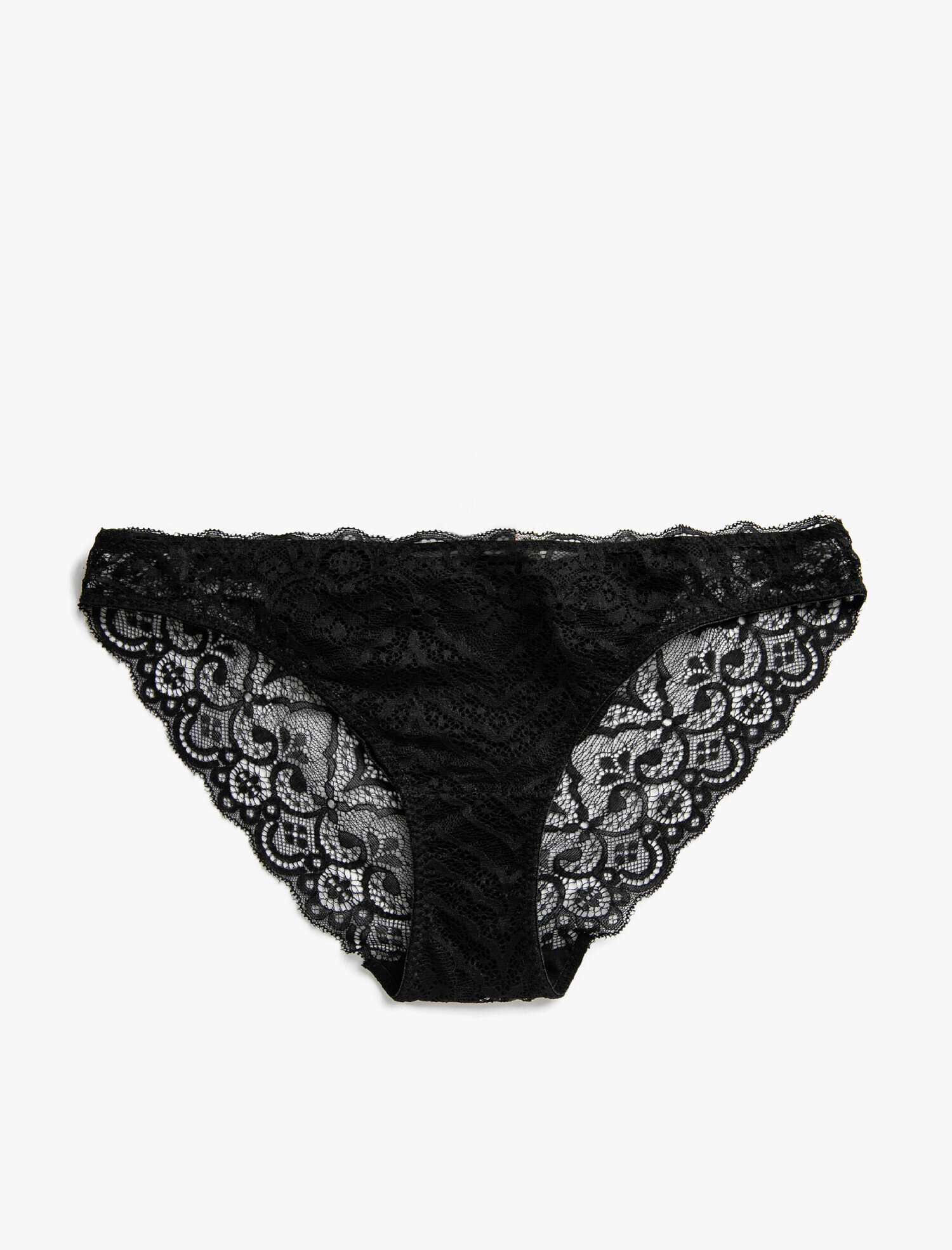   Dantel Detaylı Brief Külot