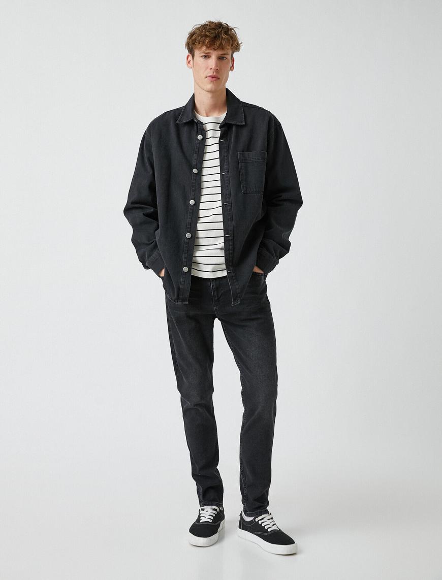   Tapered Fit Jean Pantolon - Joe Jean