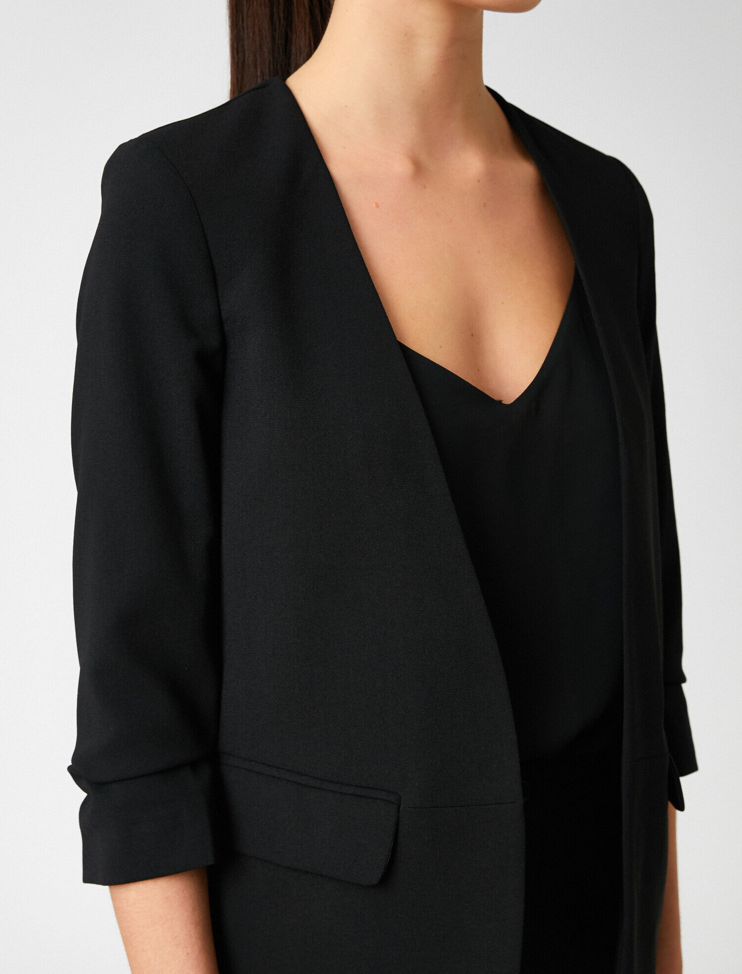   Kolu Büzgülü Blazer Ceket