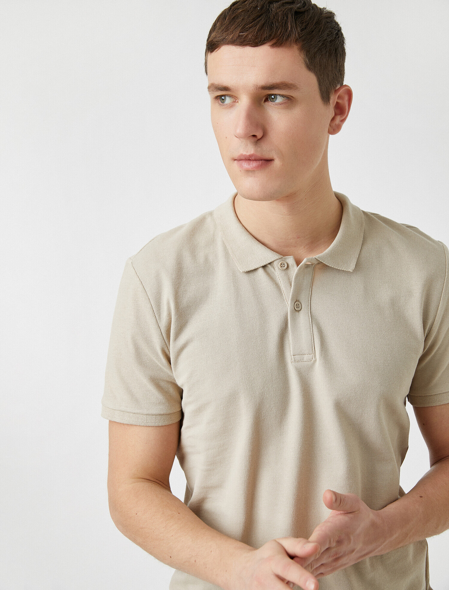   Basic Polo Yaka Tişört