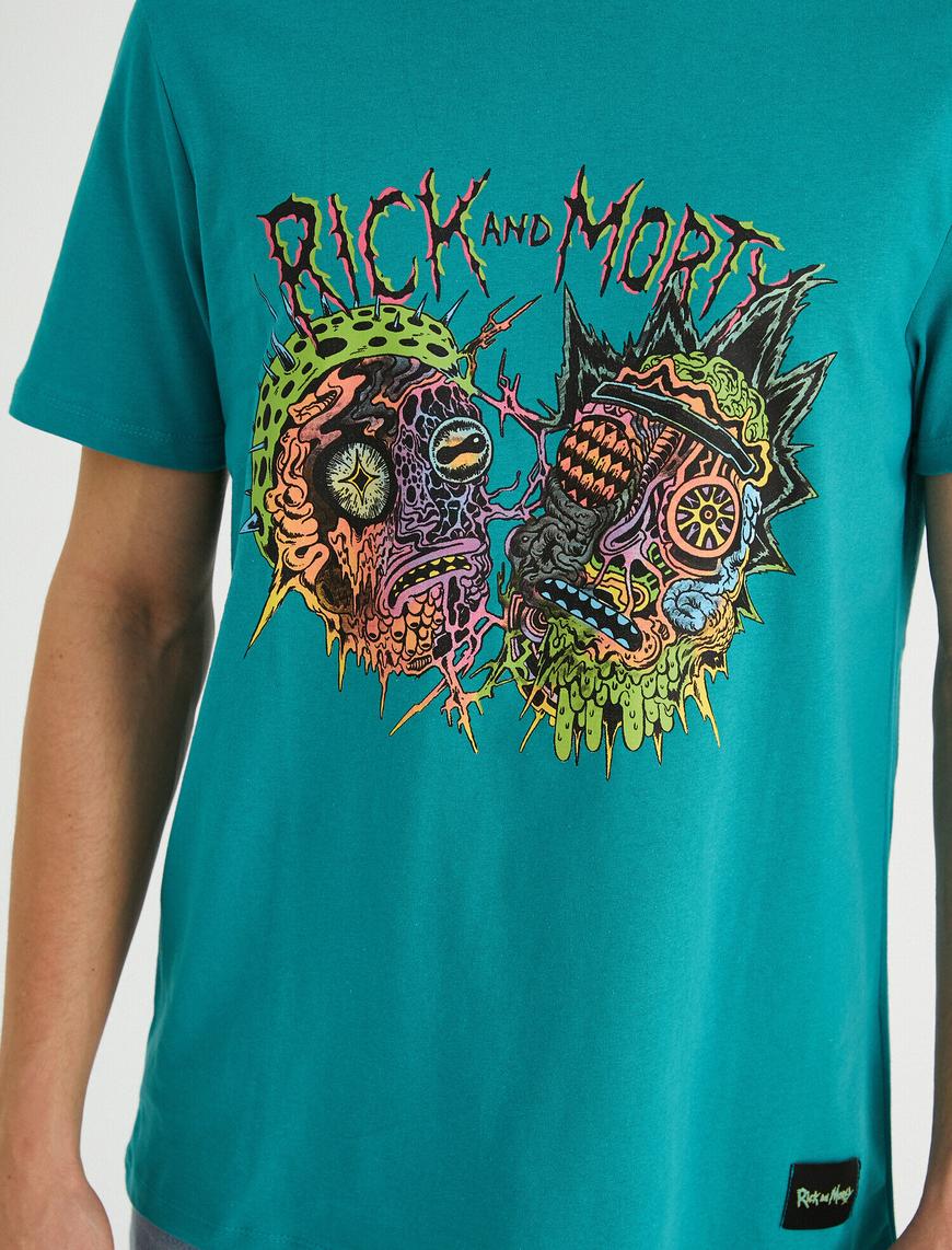   Rick and Morty Tişört Lisanslı Baskılı