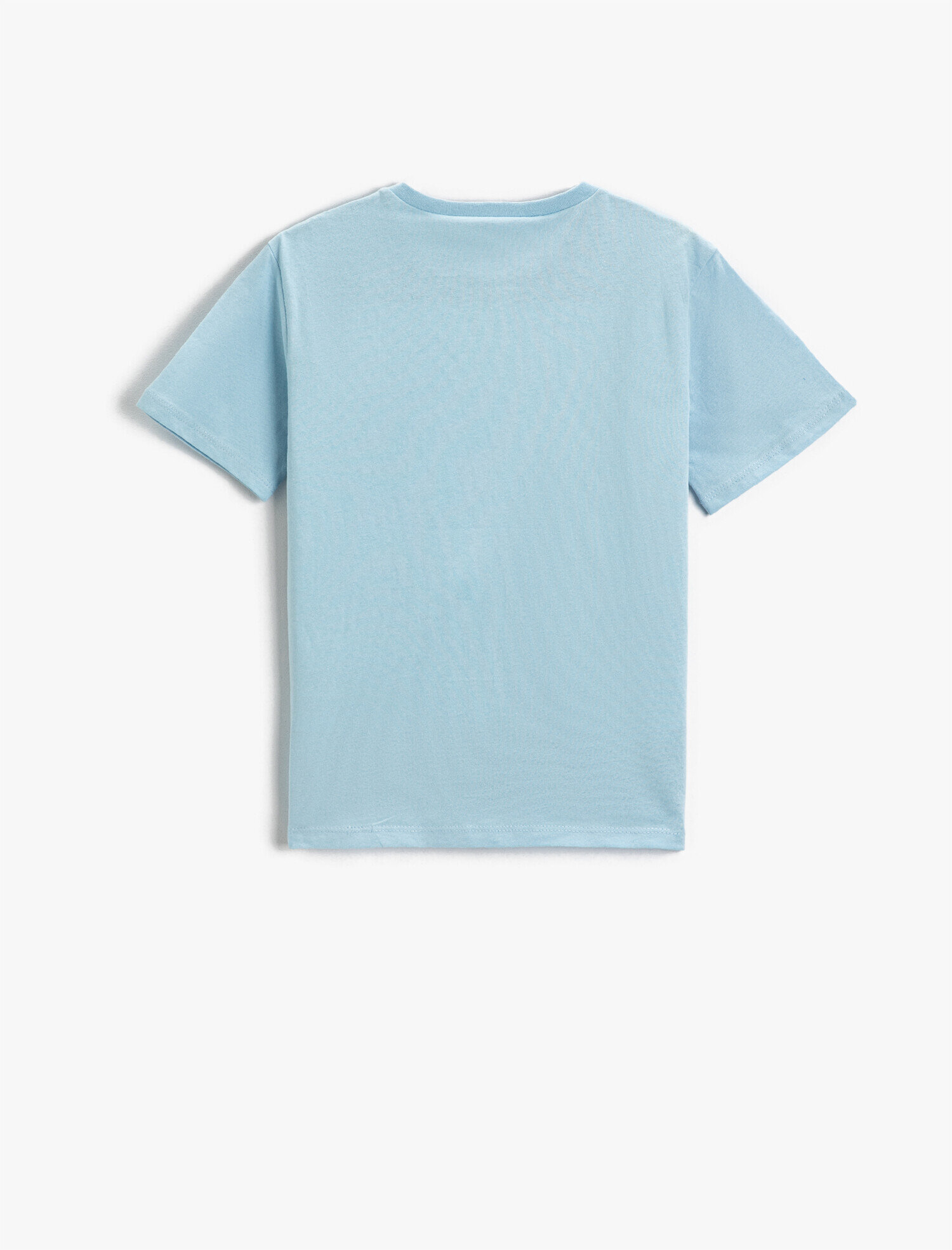  Erkek Çocuk Yaz Temalı Baskılı Kısa Kollu Tişört Pamuklu