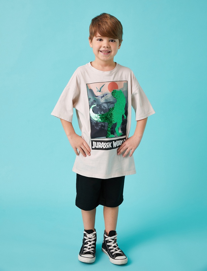 Erkek Çocuk Basic Şort Beli Bağcıklı Cepli