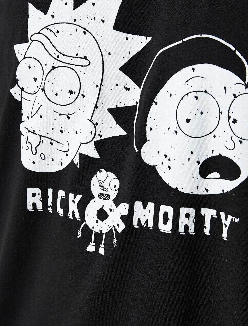   Rick and Morty Tişört Lisanslı Baskılı