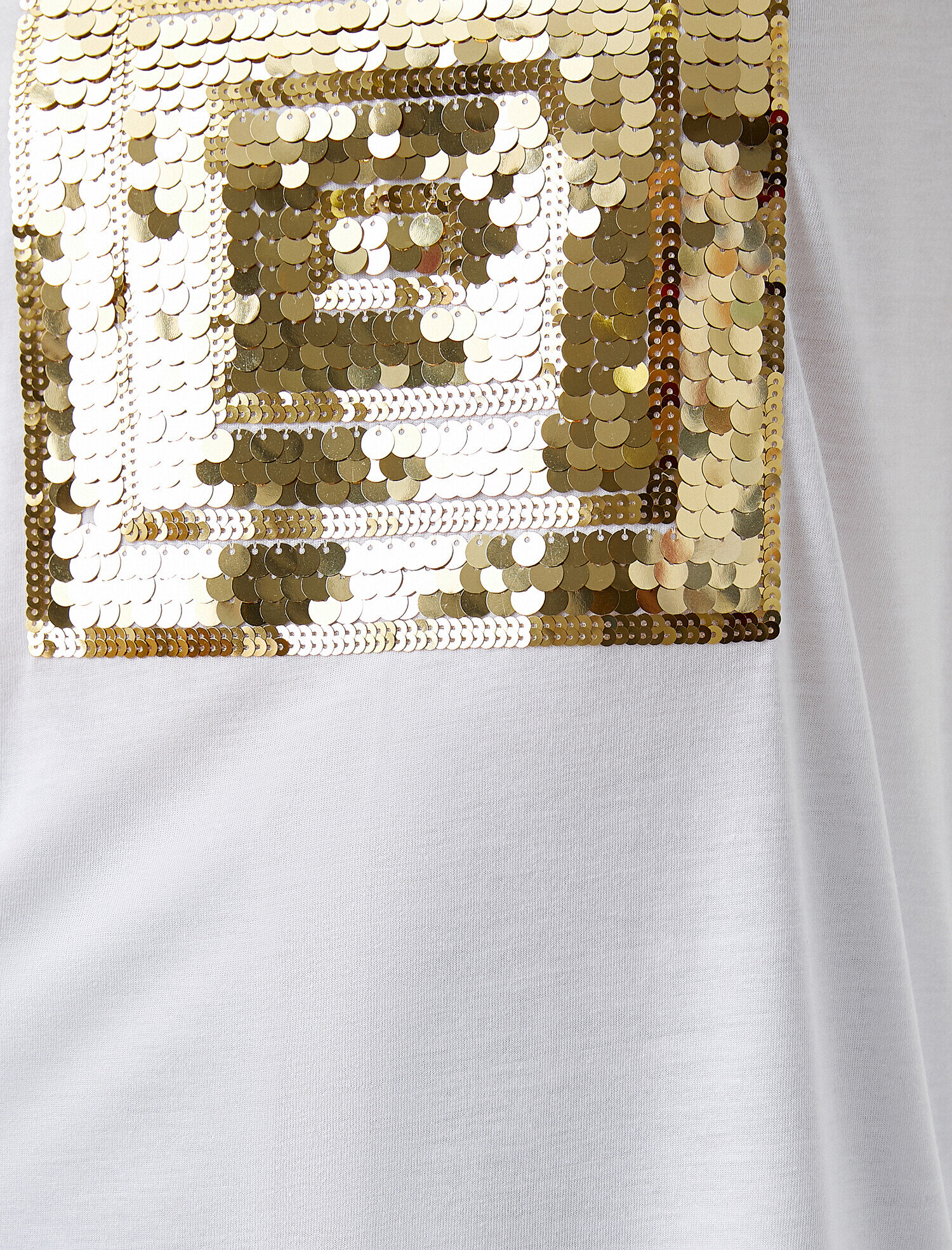   Payetli Kısa Kollu Tişört