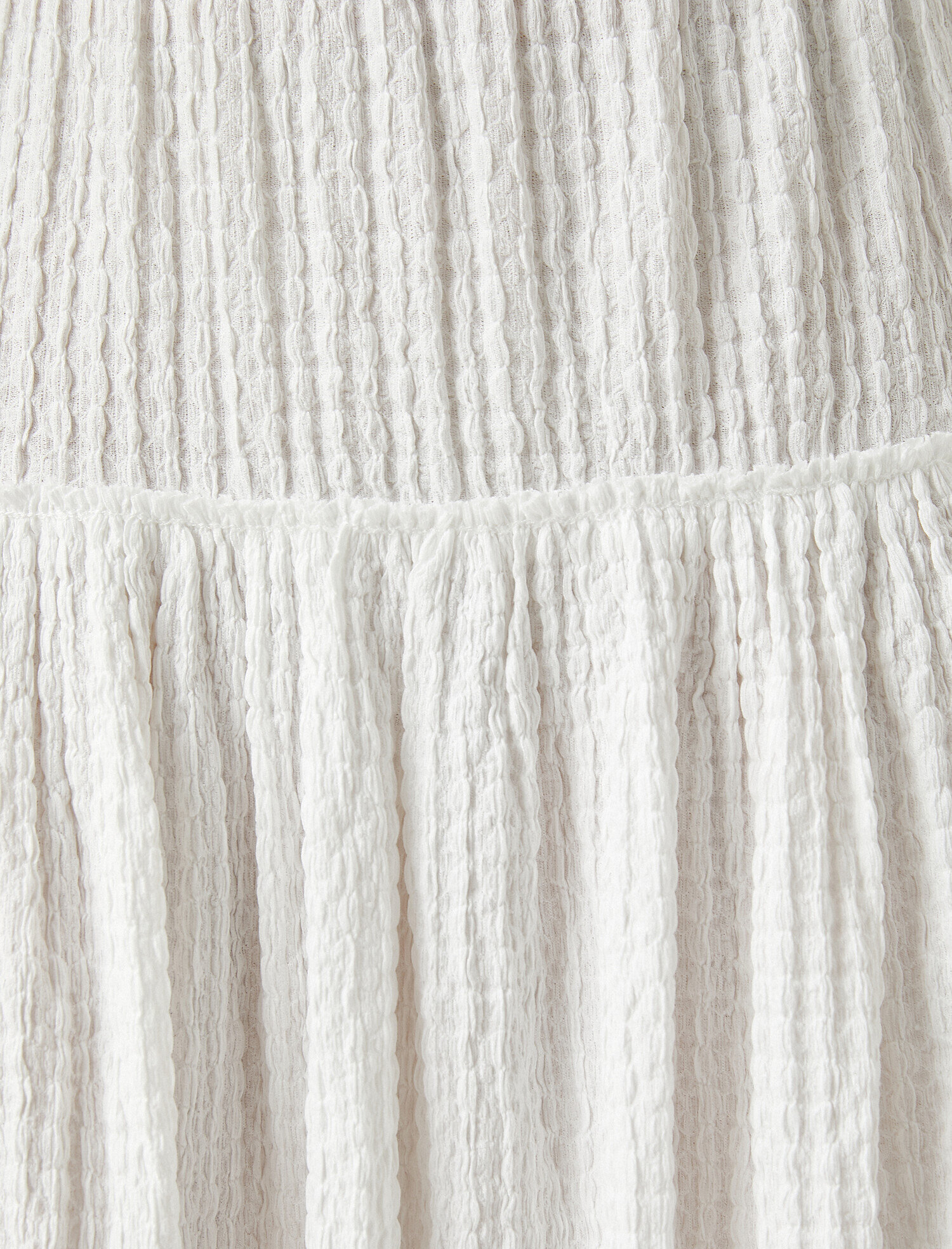   Beli Lastikli Yırtmaçlı Fırfırlı Etek